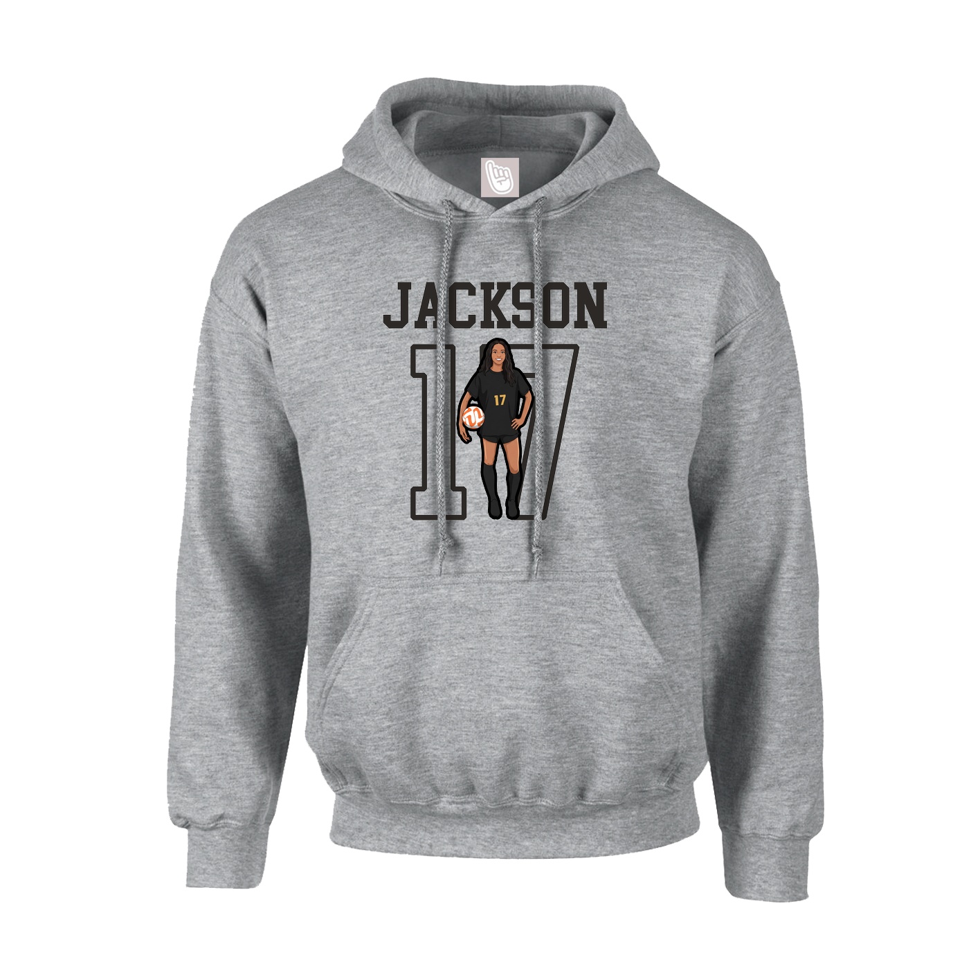 Youth Hoodie — Shirsey in Grey