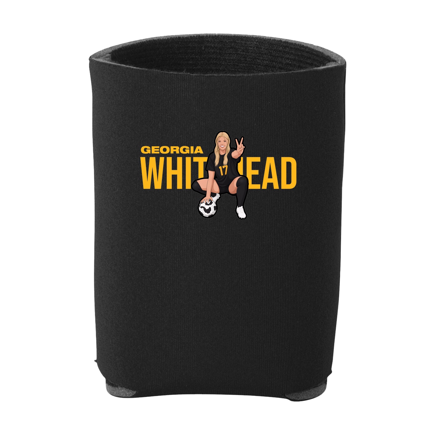 Can Holder — Player Name in Black