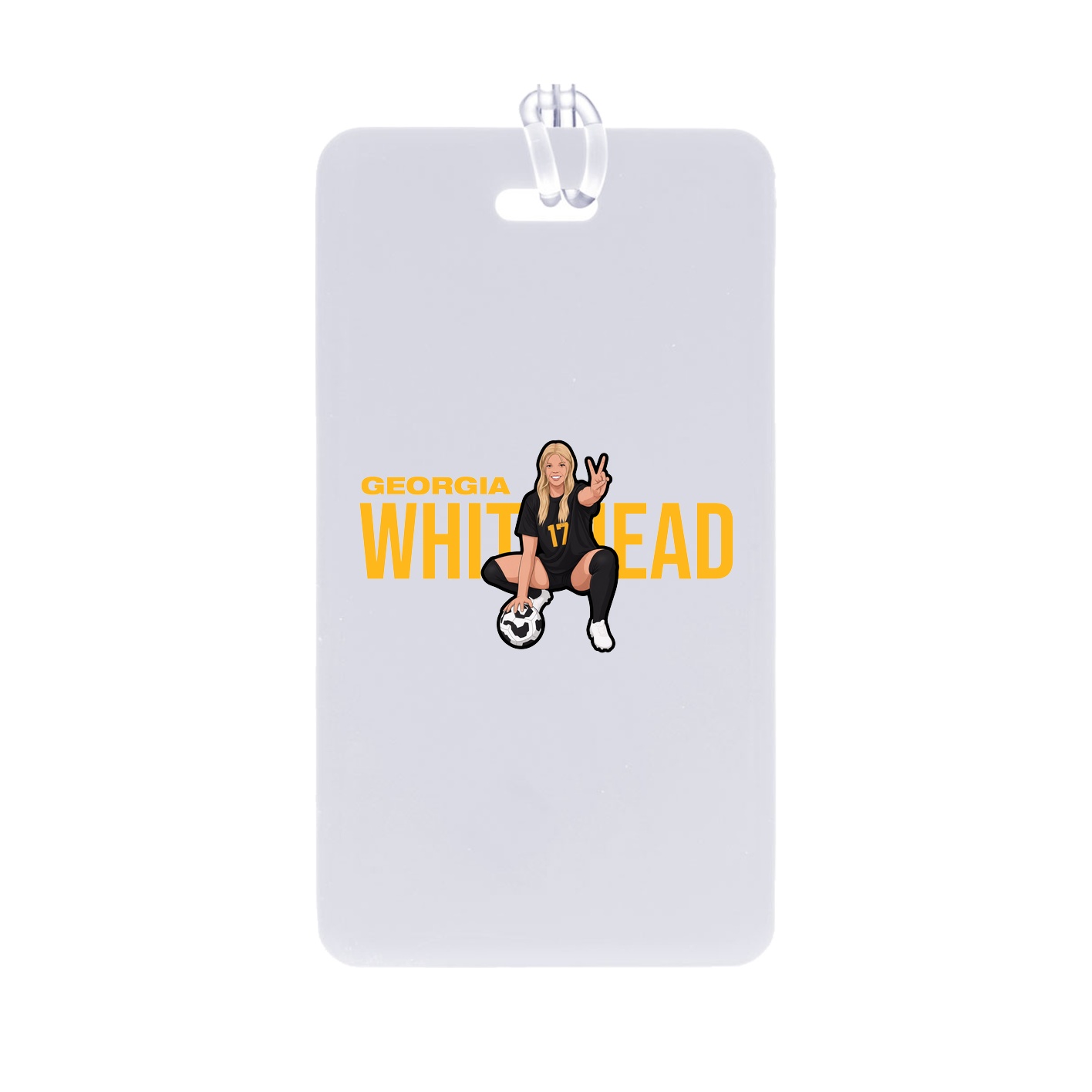 Bag Tag — Player Name in Classic