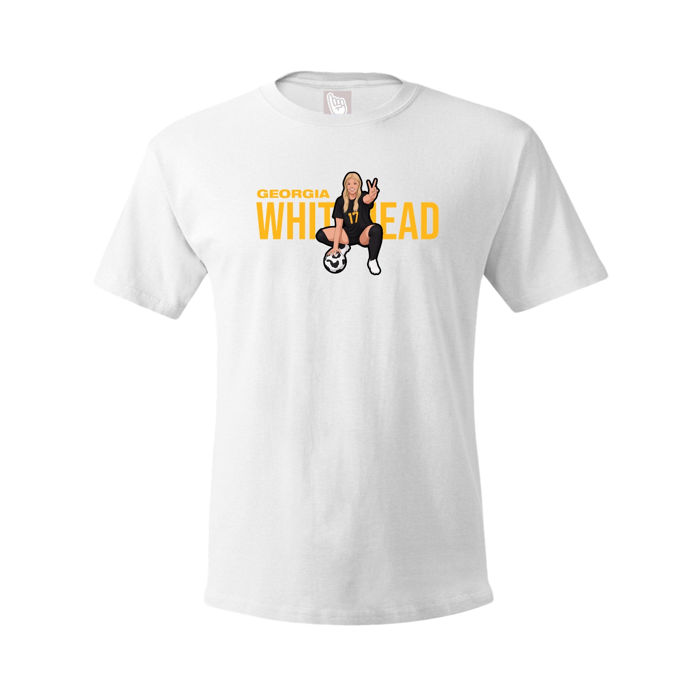 Tee — Player Name in White