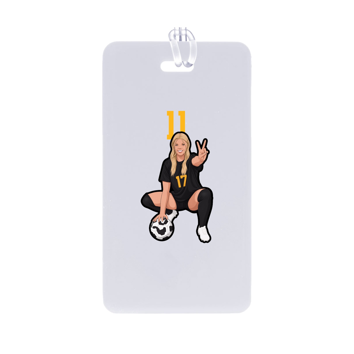 Bag Tag — Number Top in Classic