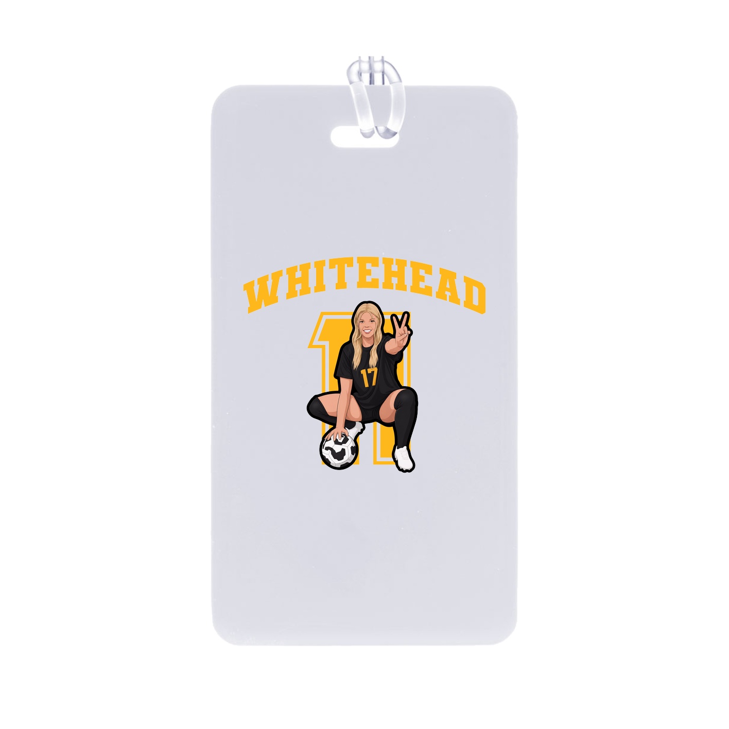 Bag Tag — Number in Classic