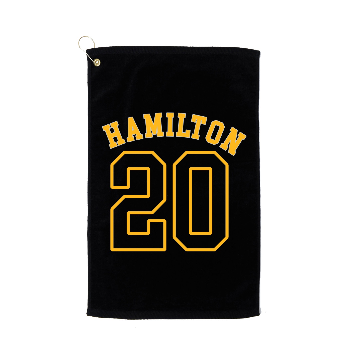 Golf Towel — Shirsey Arch in Black