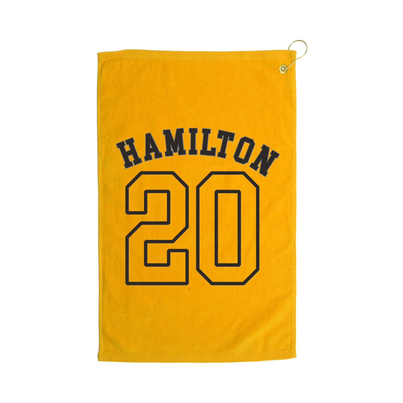 Golf Towel — Shirsey Arch in Gold