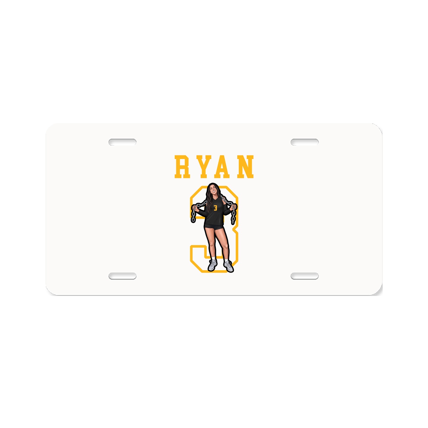License Plate — Shirsey in Classic