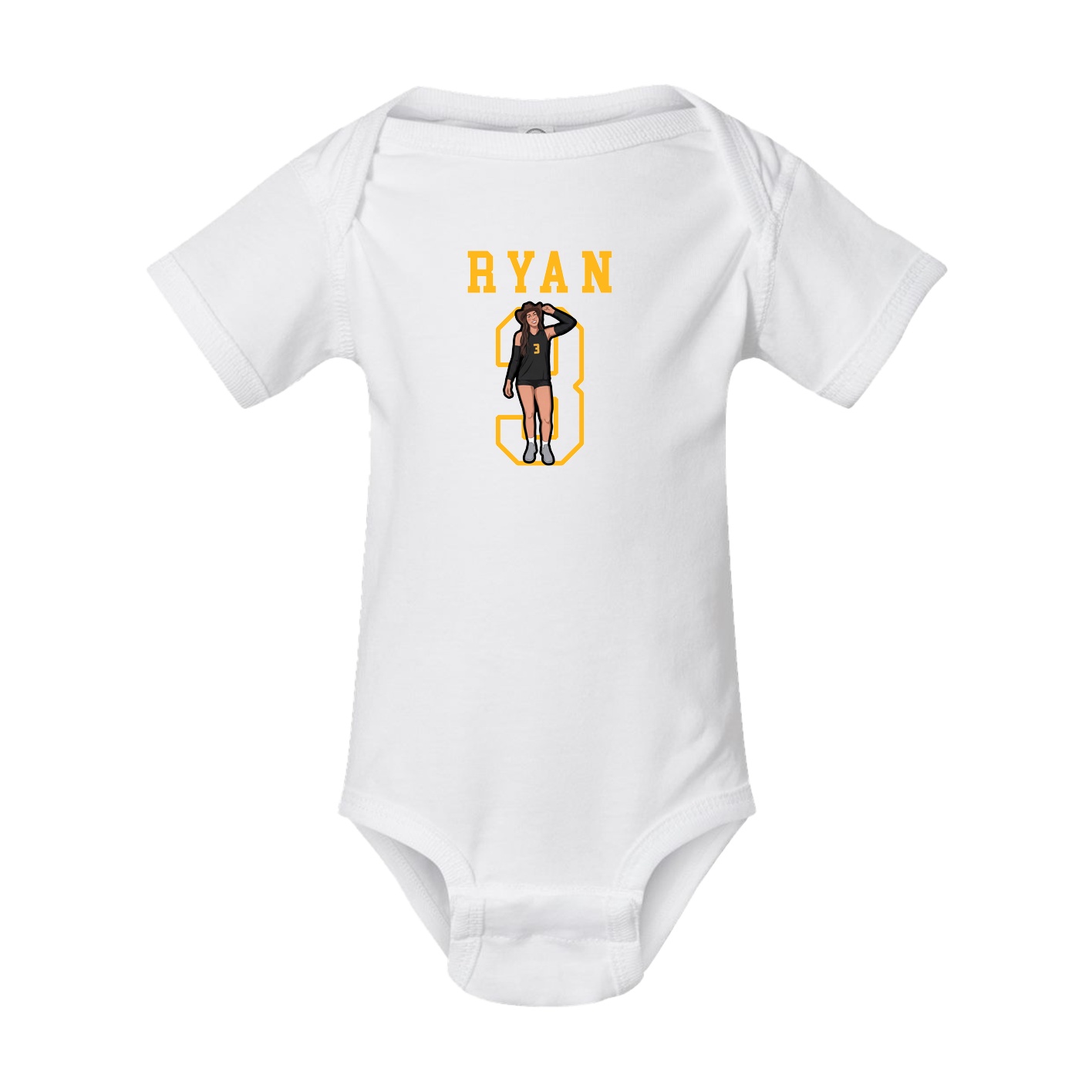 Baby Onesie — Shirsey in White