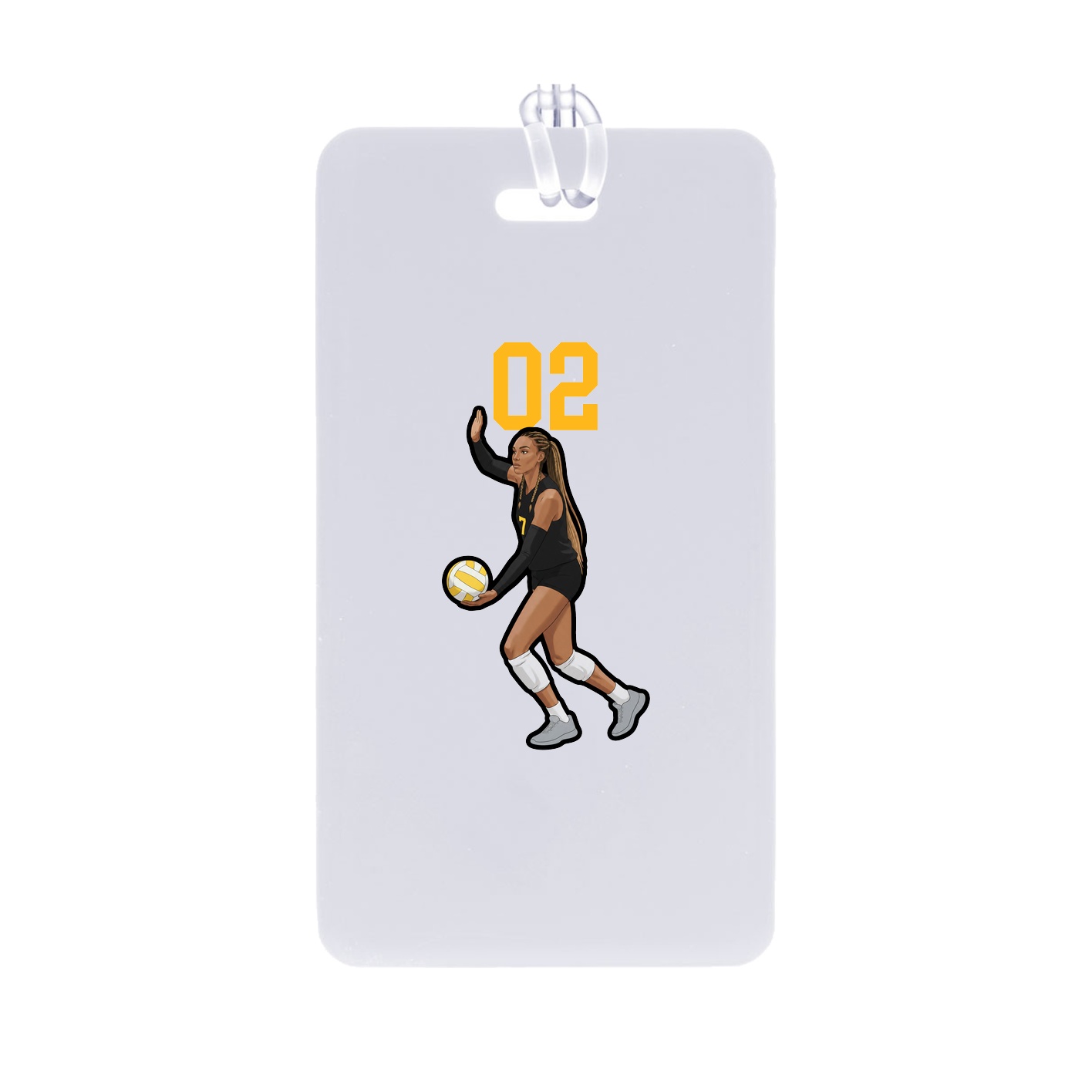 Bag Tag — Number Top in Classic