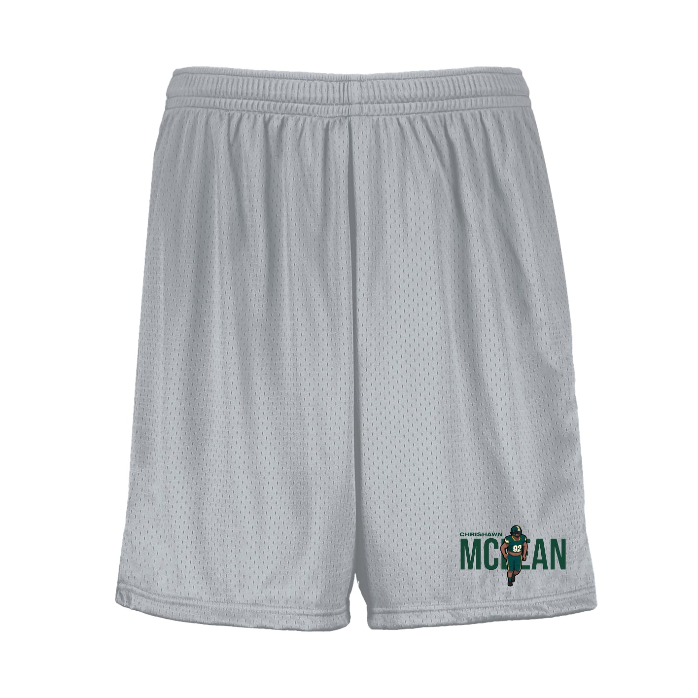 Shorts — Player Name in Silver