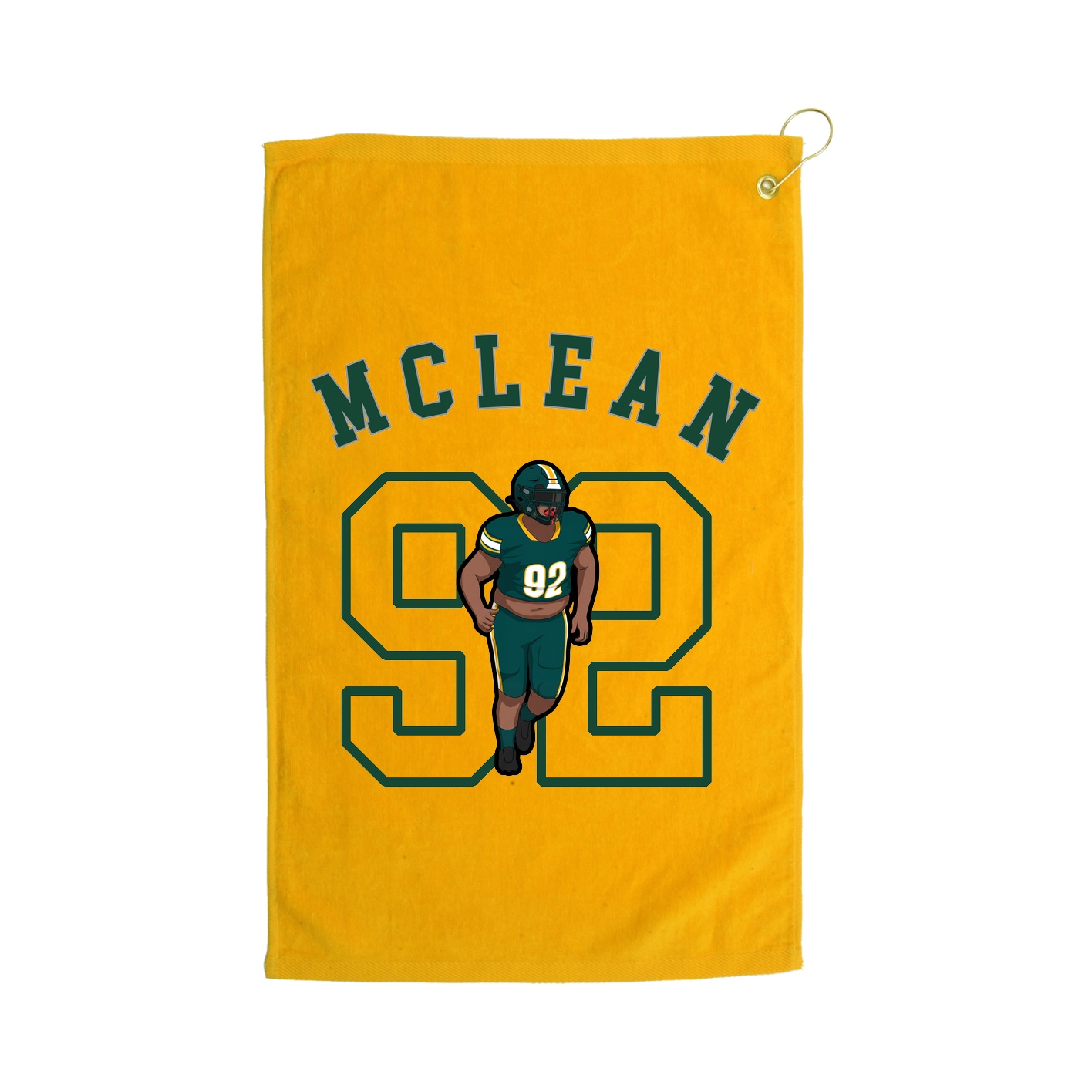 Golf Towel — Shirsey Arch in Gold