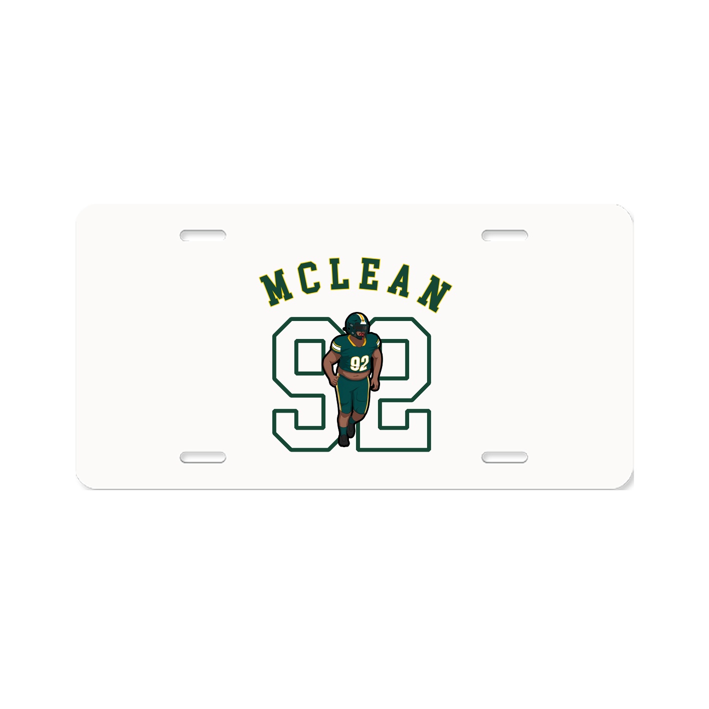 License Plate — Shirsey Arch in Classic