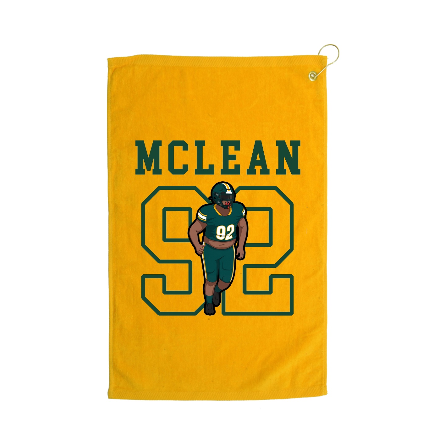 Golf Towel — Shirsey in Gold