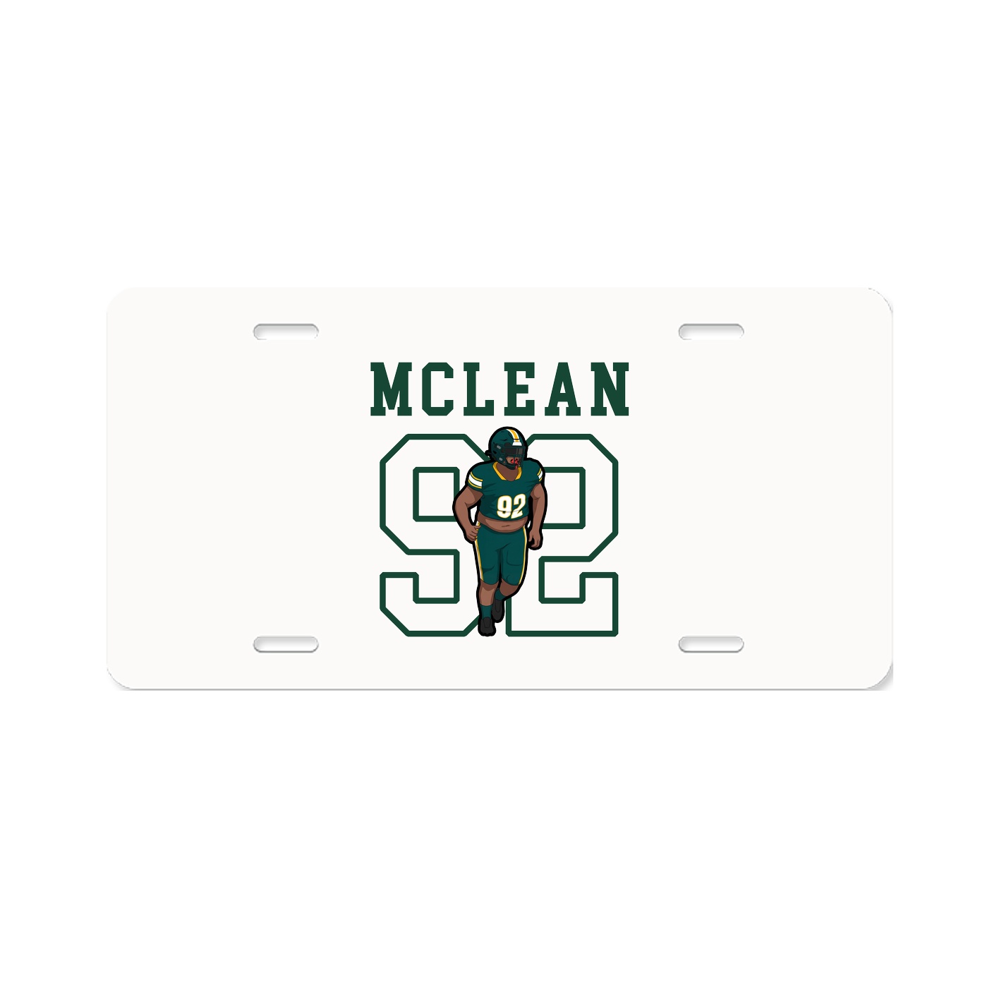 License Plate — Shirsey in Classic