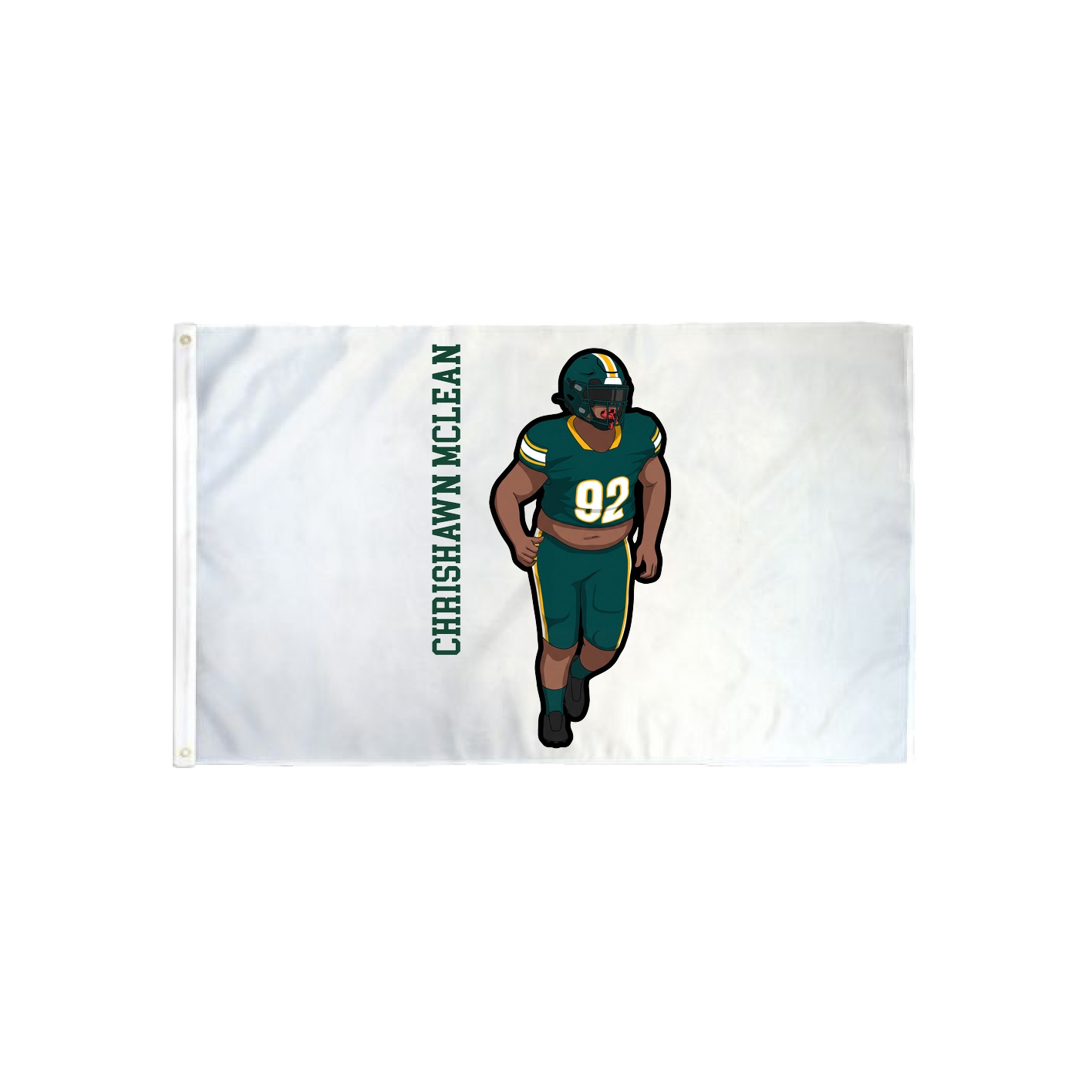 3x5 Flag — Name Vertical in Classic