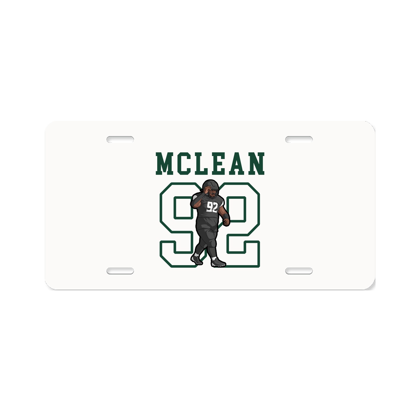 License Plate — Shirsey in Classic