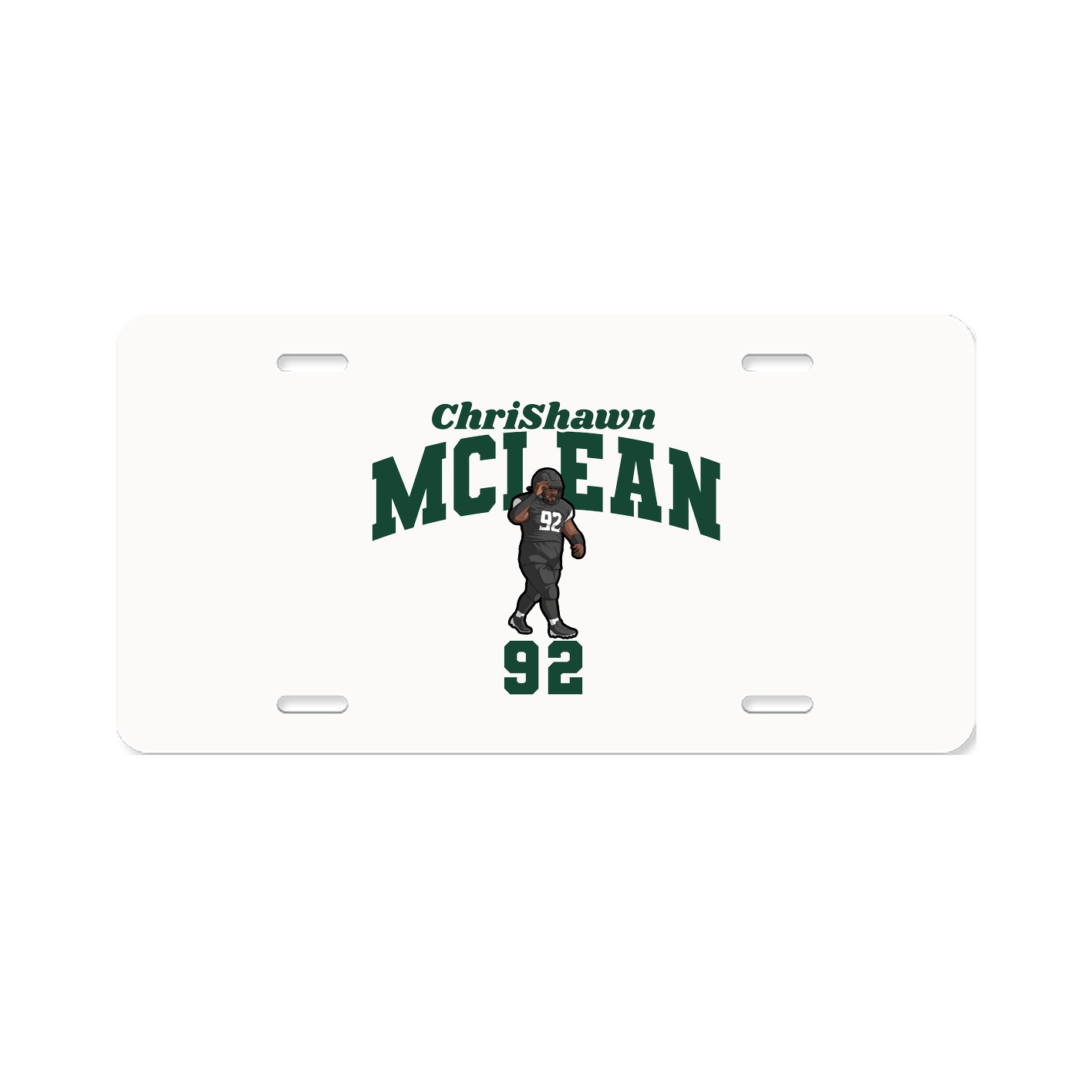 License Plate — Signature Arch in Classic