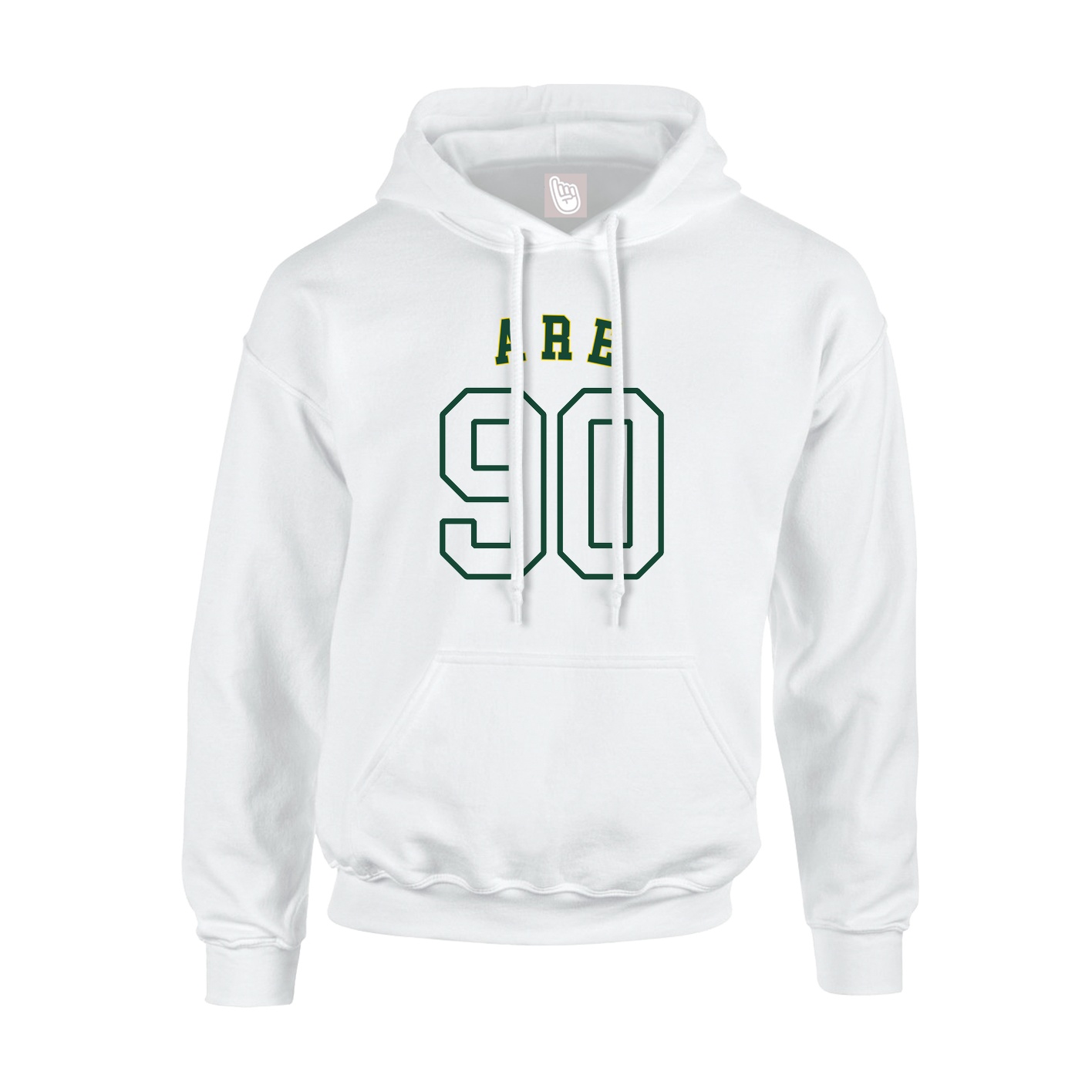 Hoodie — Shirsey Arch in White