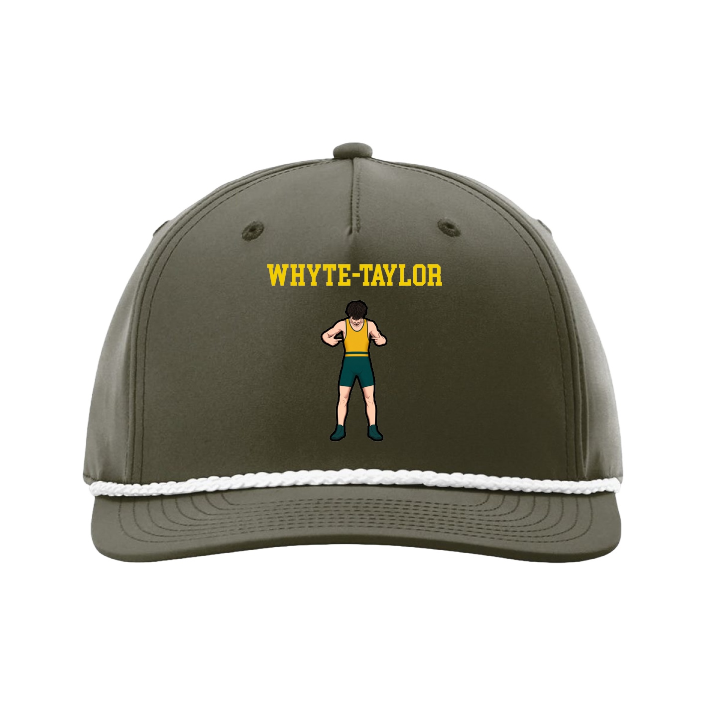 Five-Panel Classic Rope Cap — Shirsey in Green