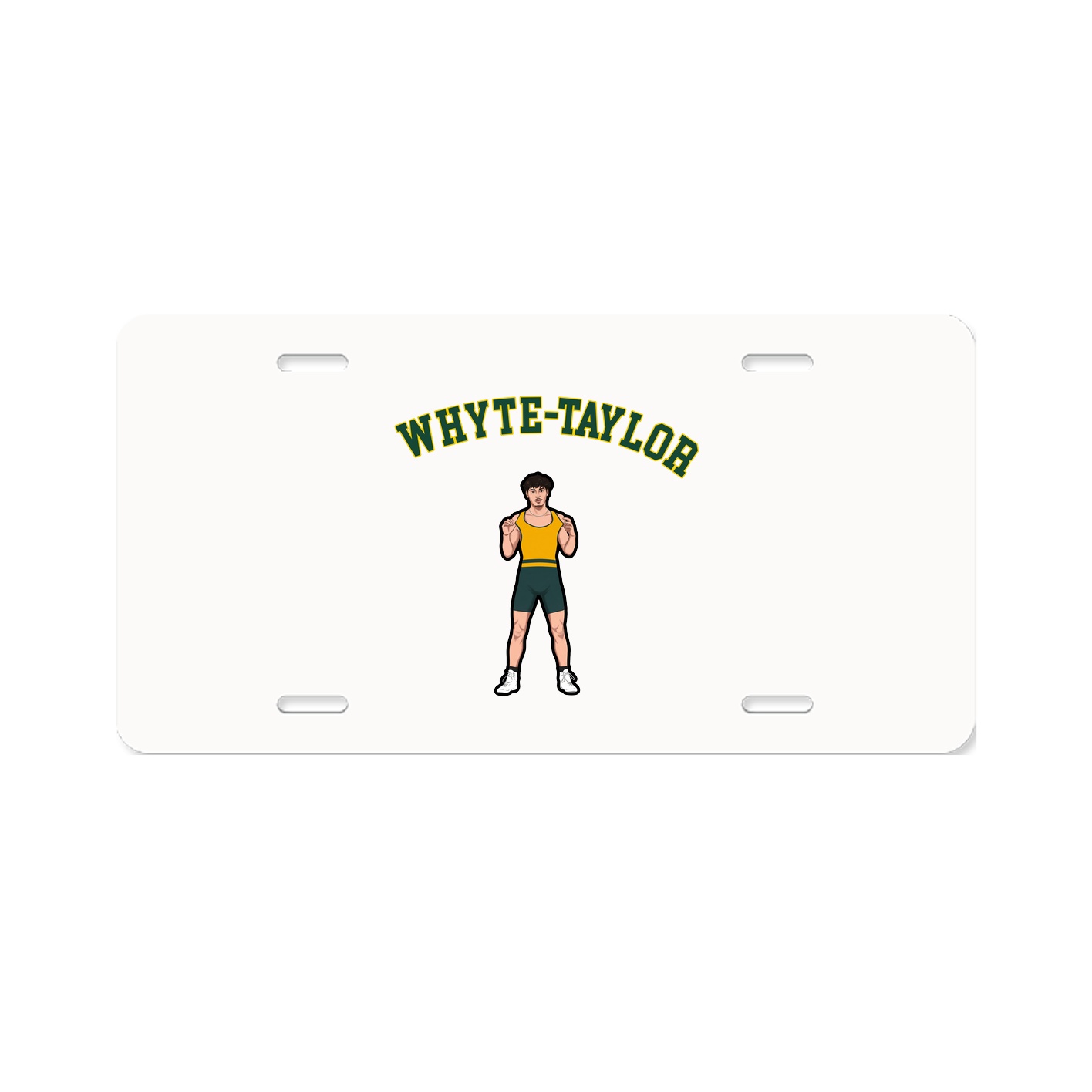 License Plate — Shirsey Arch in Classic