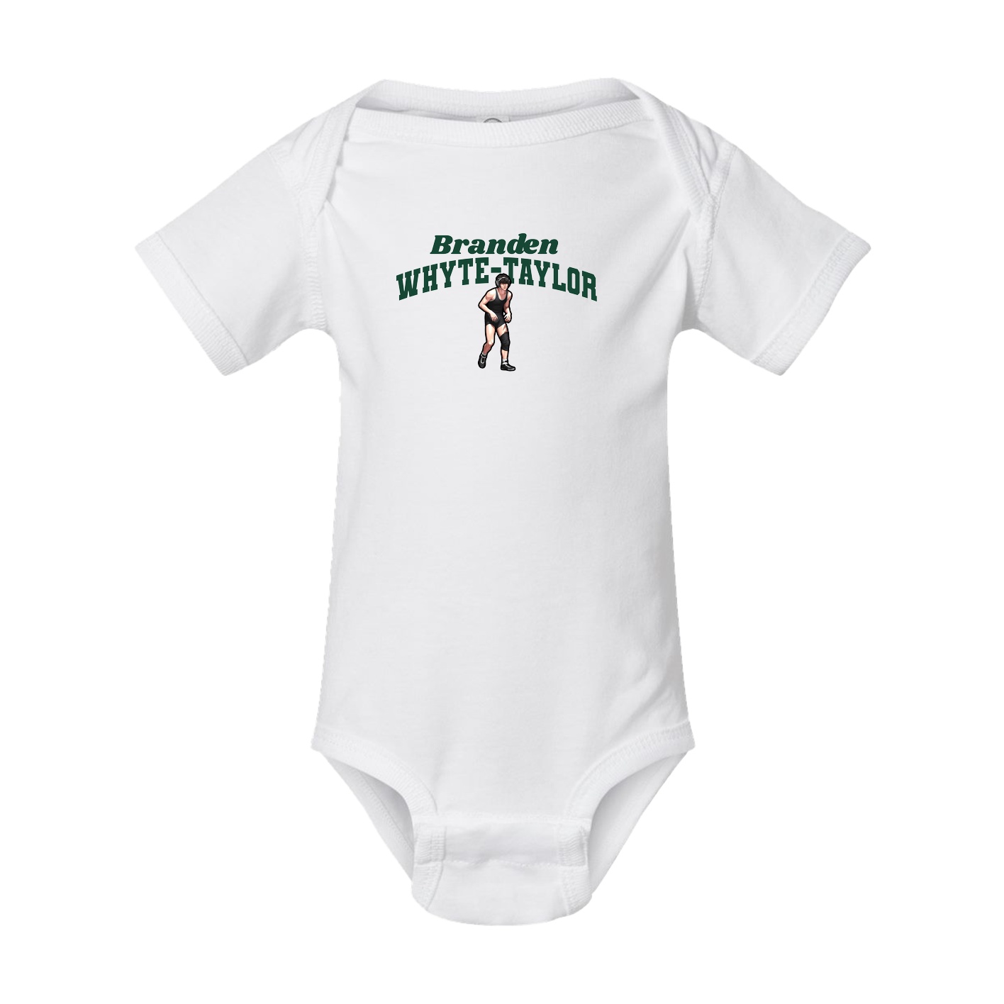 Baby Onesie — Signature Arch in White