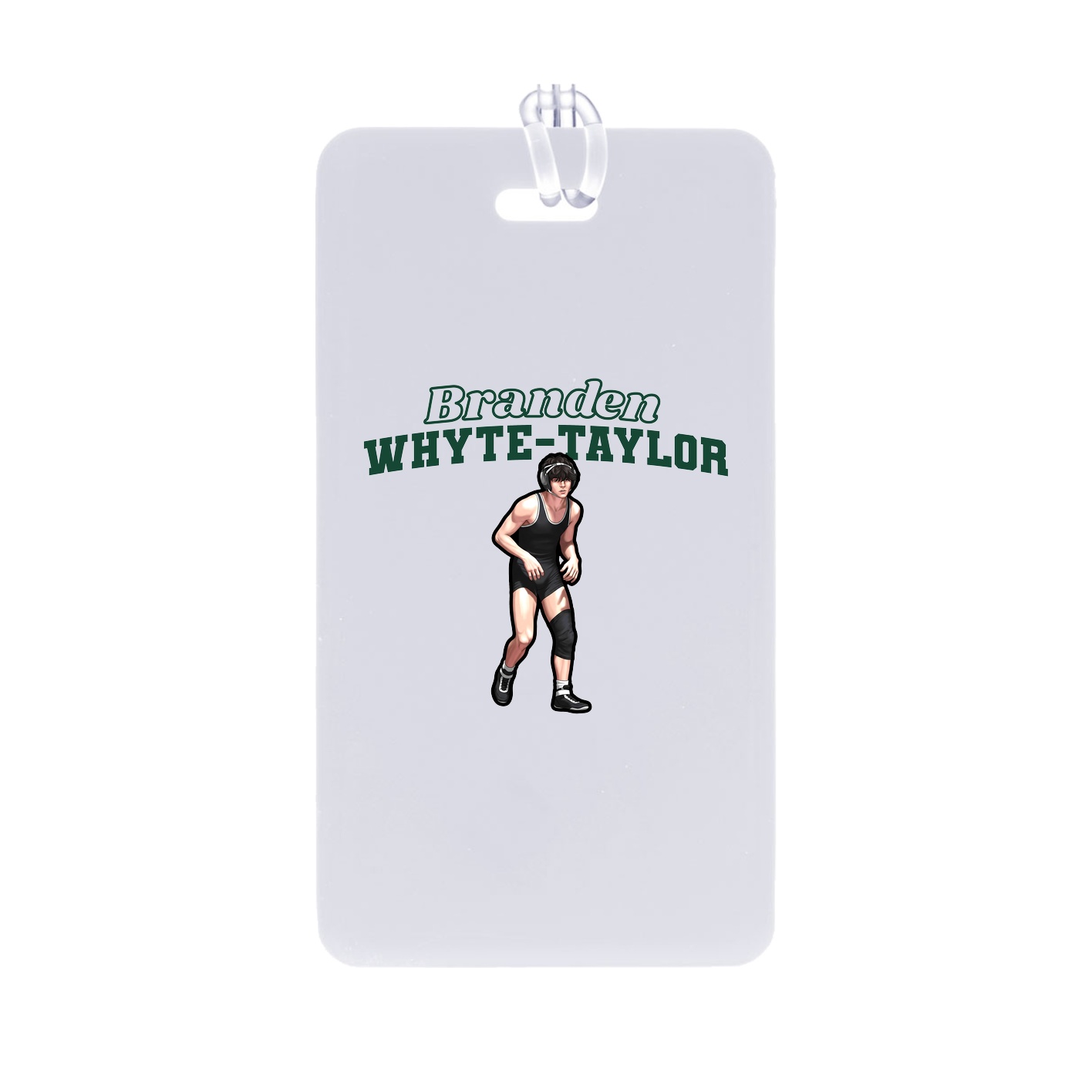 Bag Tag — Name Arch in Classic