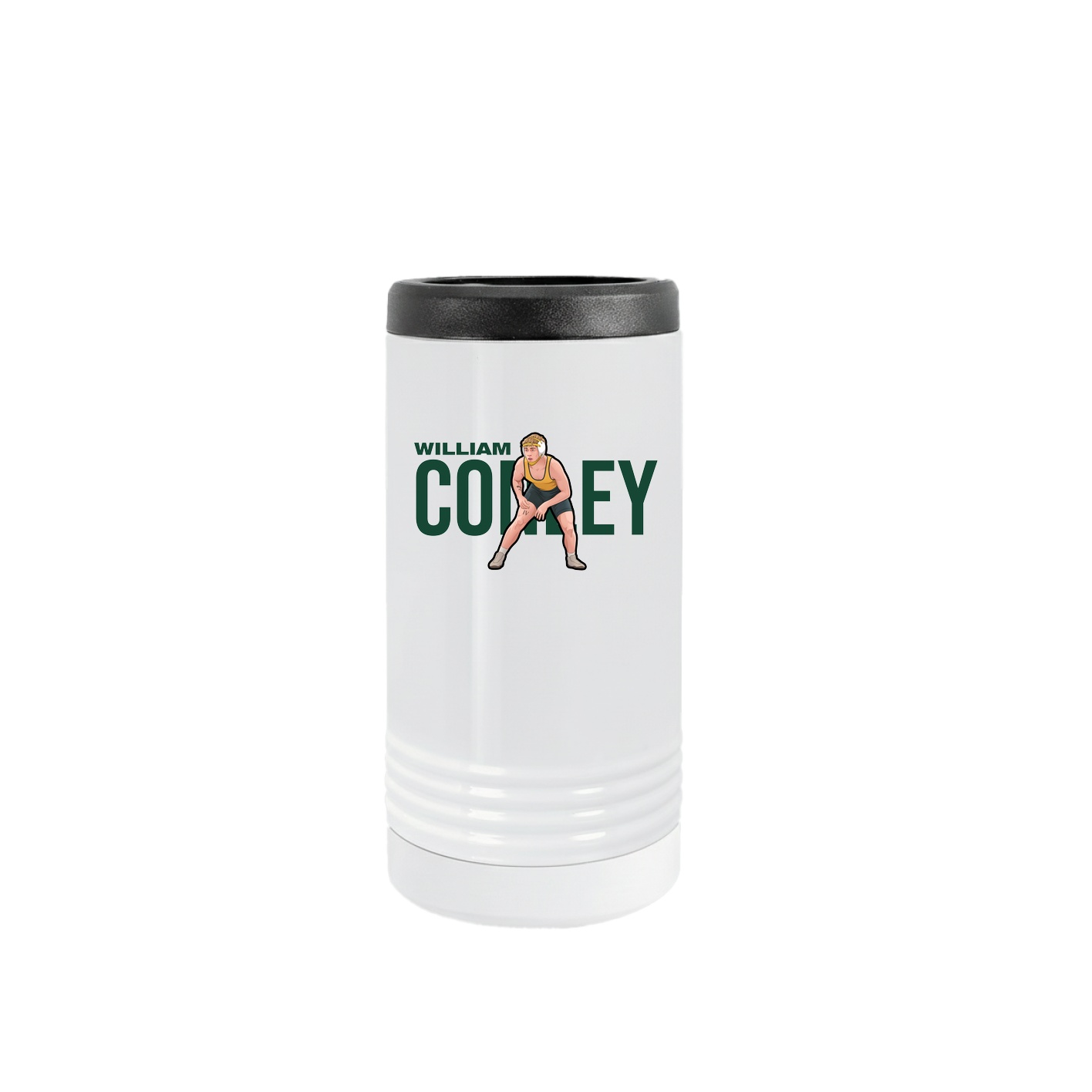 Slim Beverage Holder — Player Name in White