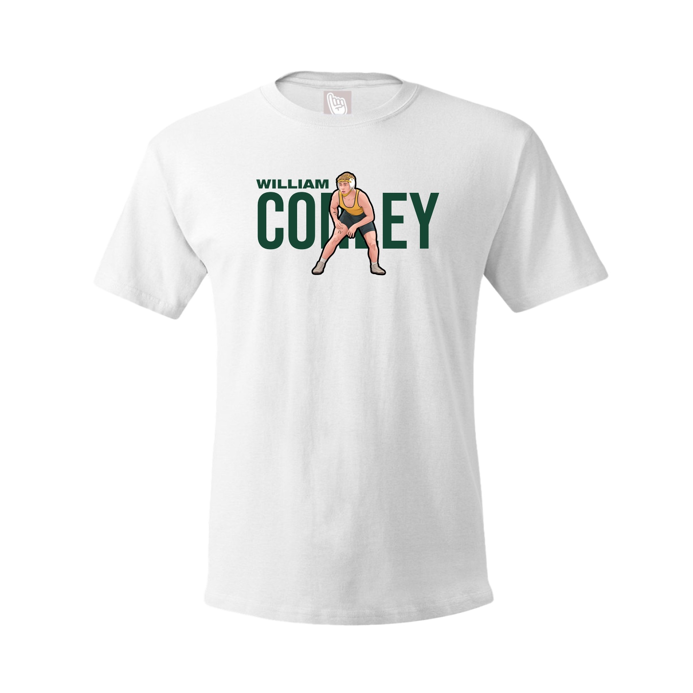 Youth Tee — Player Name in White