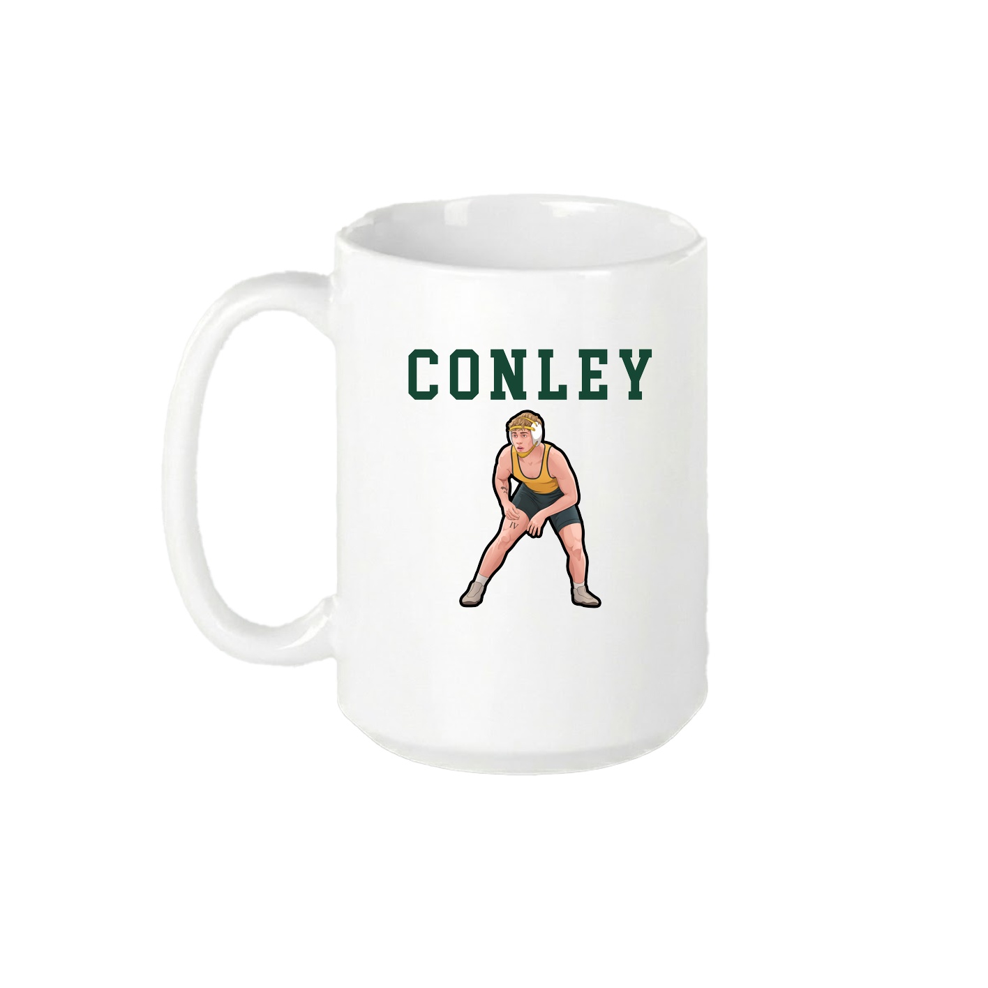 15oz Coffee Mug — Shirsey in White