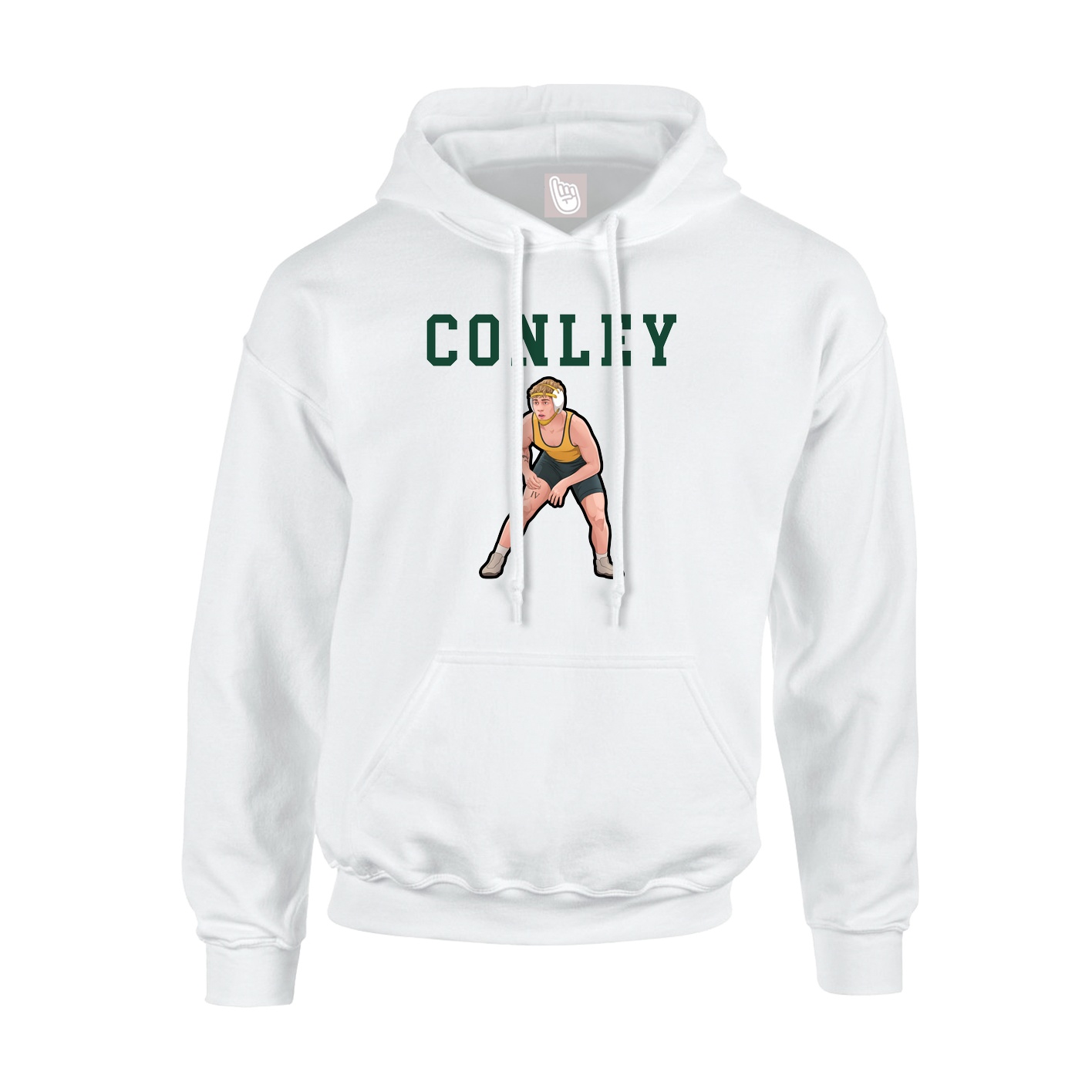 Youth Hoodie — Shirsey in White