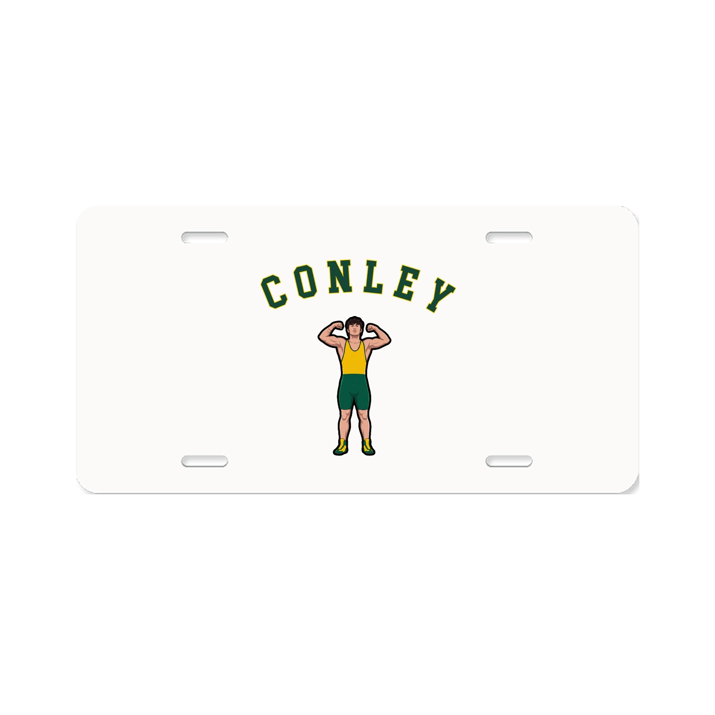 License Plate — Shirsey Arch in Classic