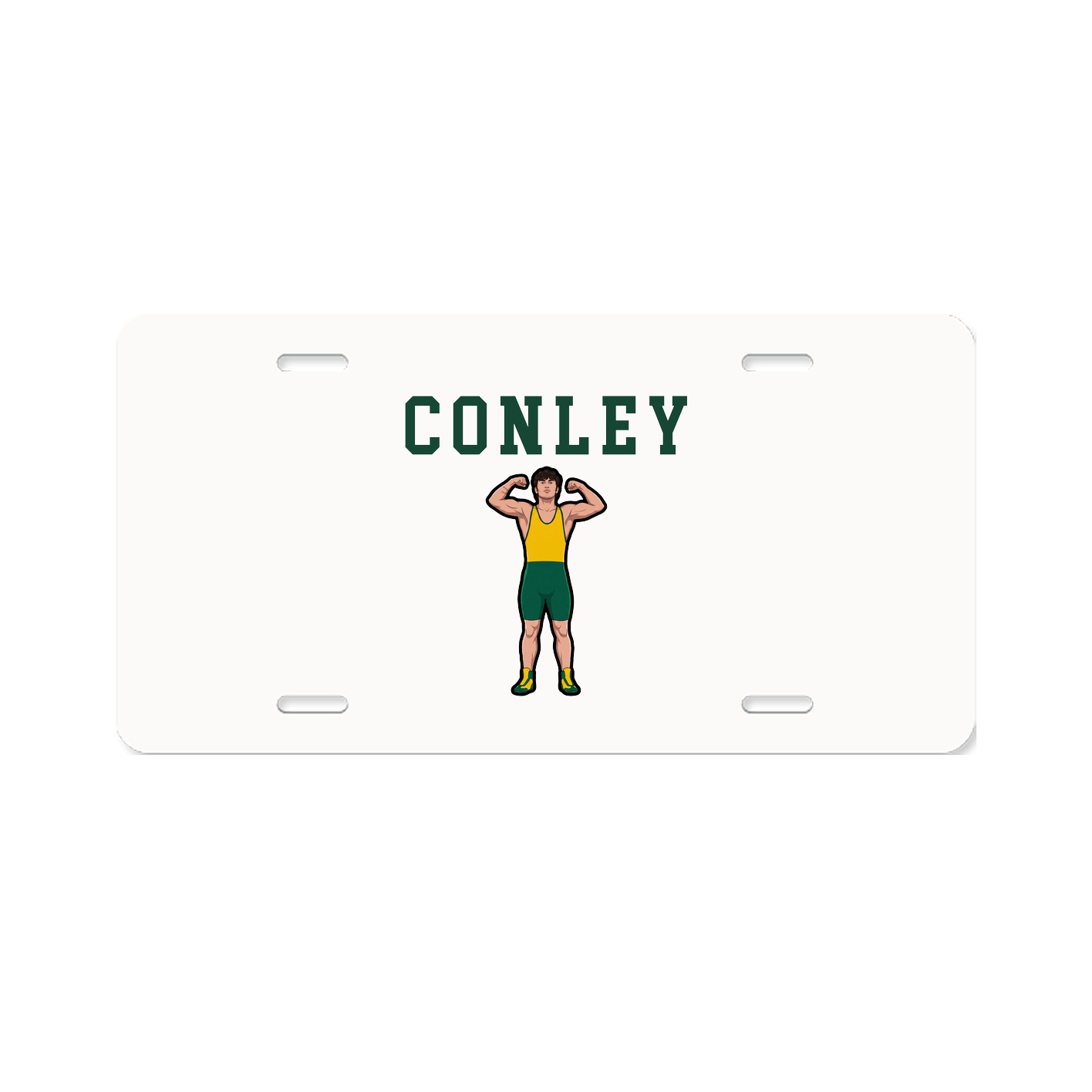 License Plate — Shirsey in Classic