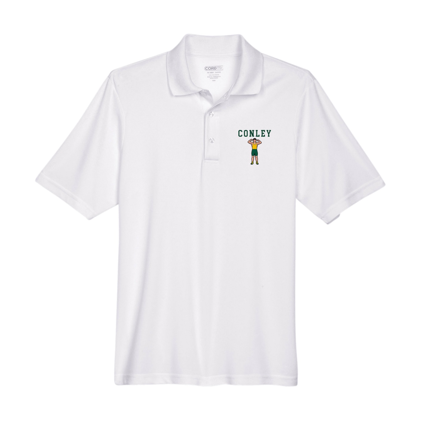 Performance Polo — Shirsey in White