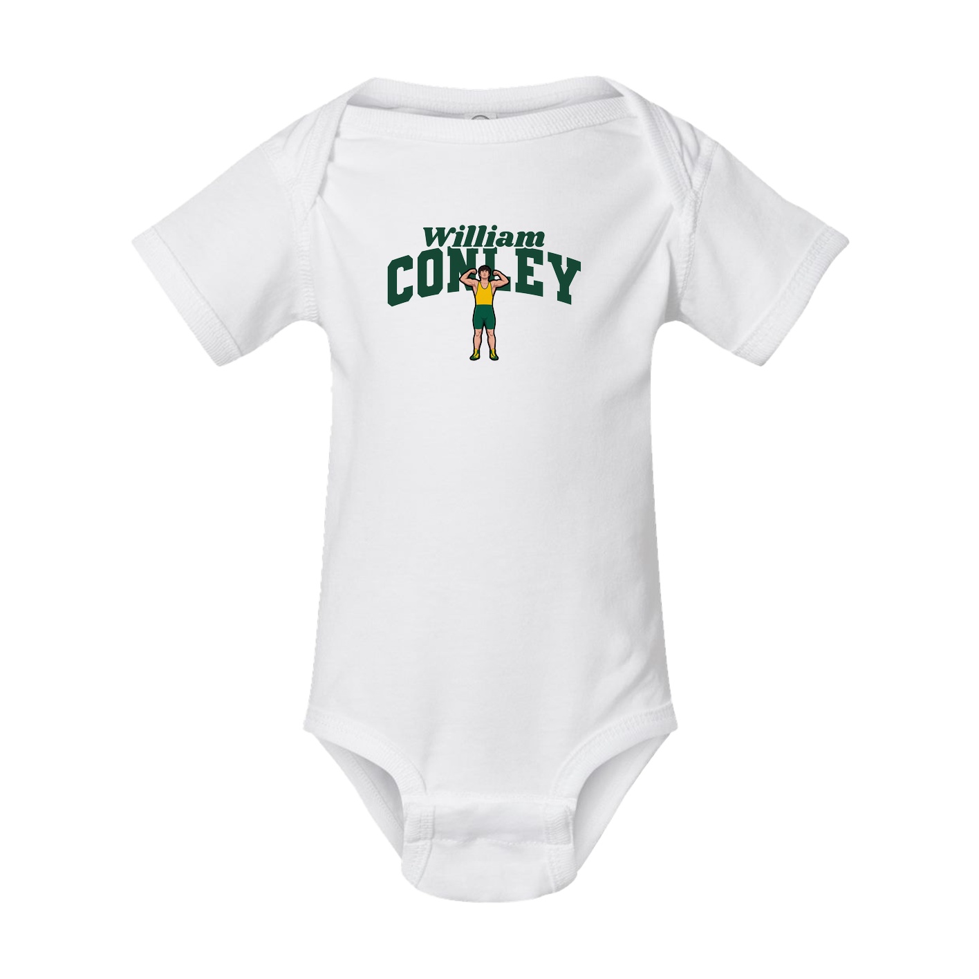 Baby Onesie — Signature Arch in White