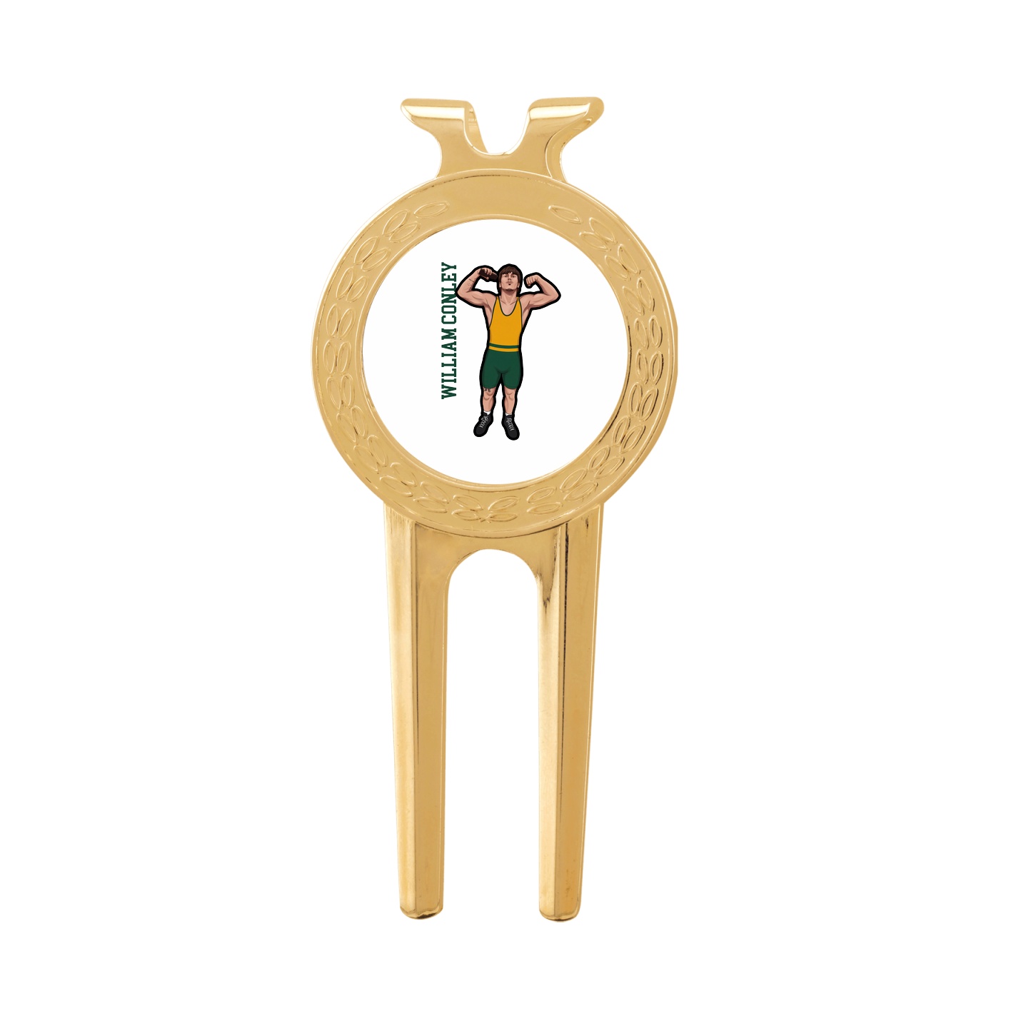 Divot Tool with Ball Marker — Name Vertical in Classic