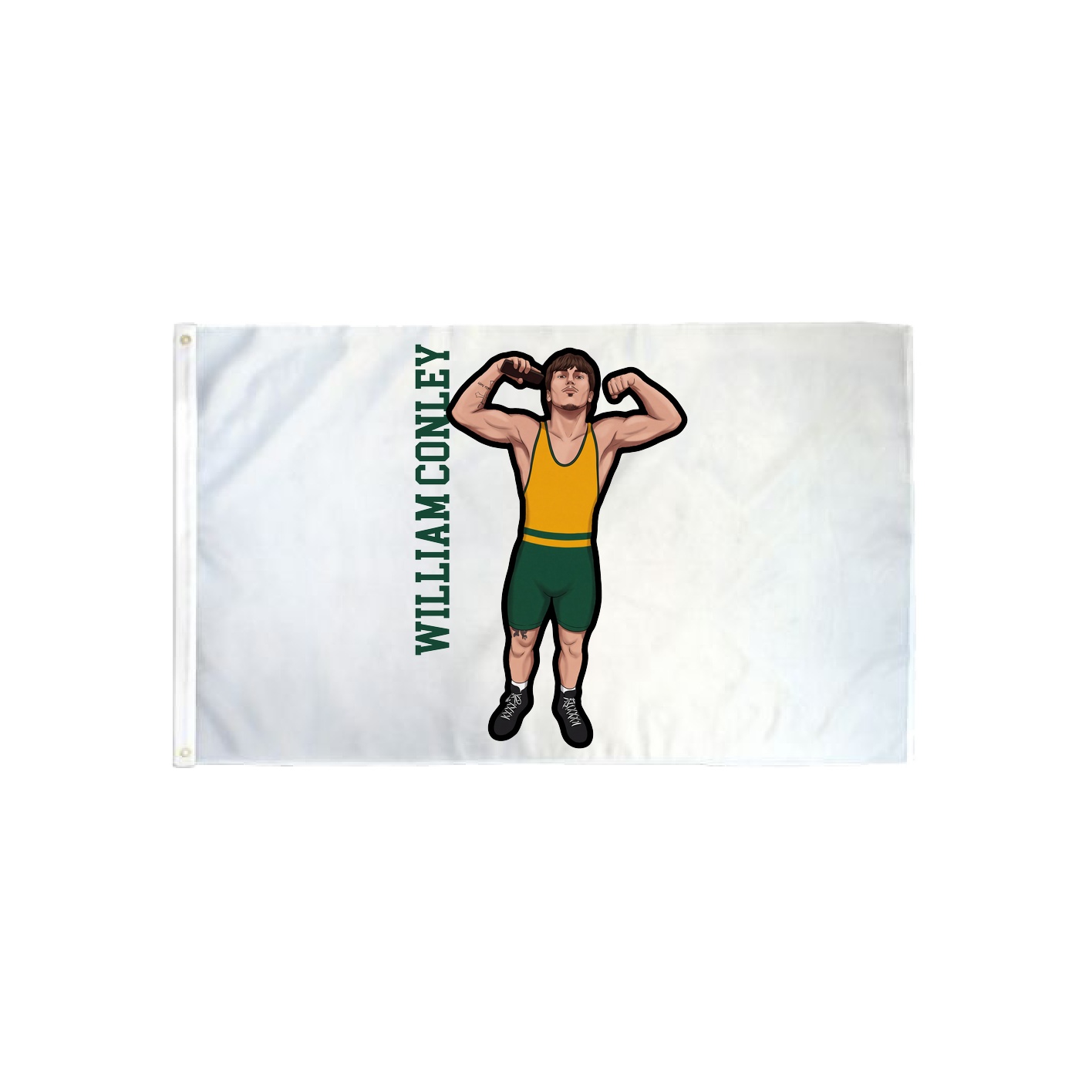 3x5 Flag — Name Vertical in Classic