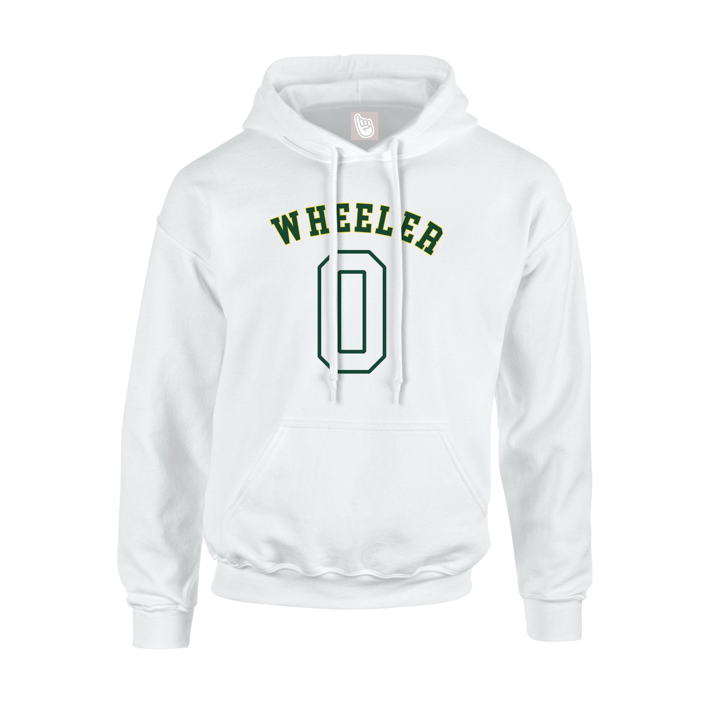 Hoodie — Shirsey Arch in White