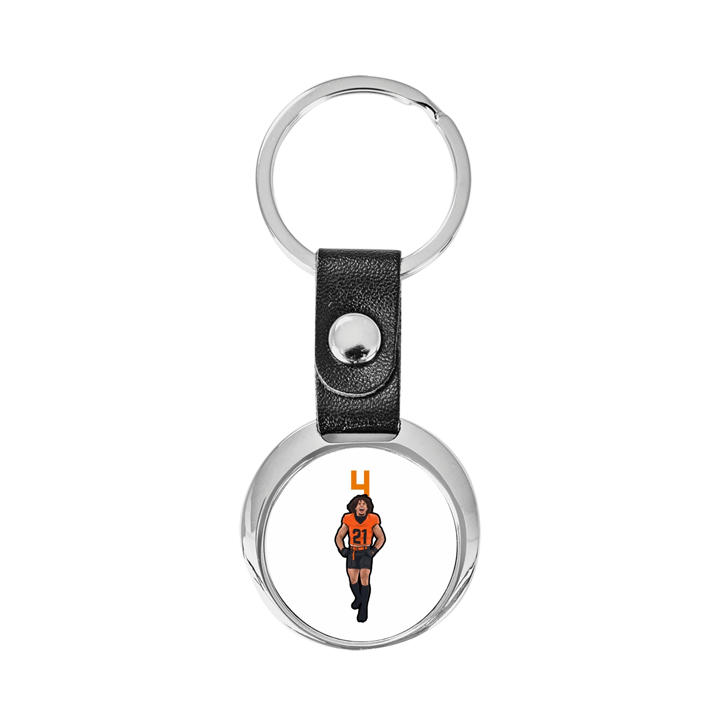 Key Chain — Number Top in Classic