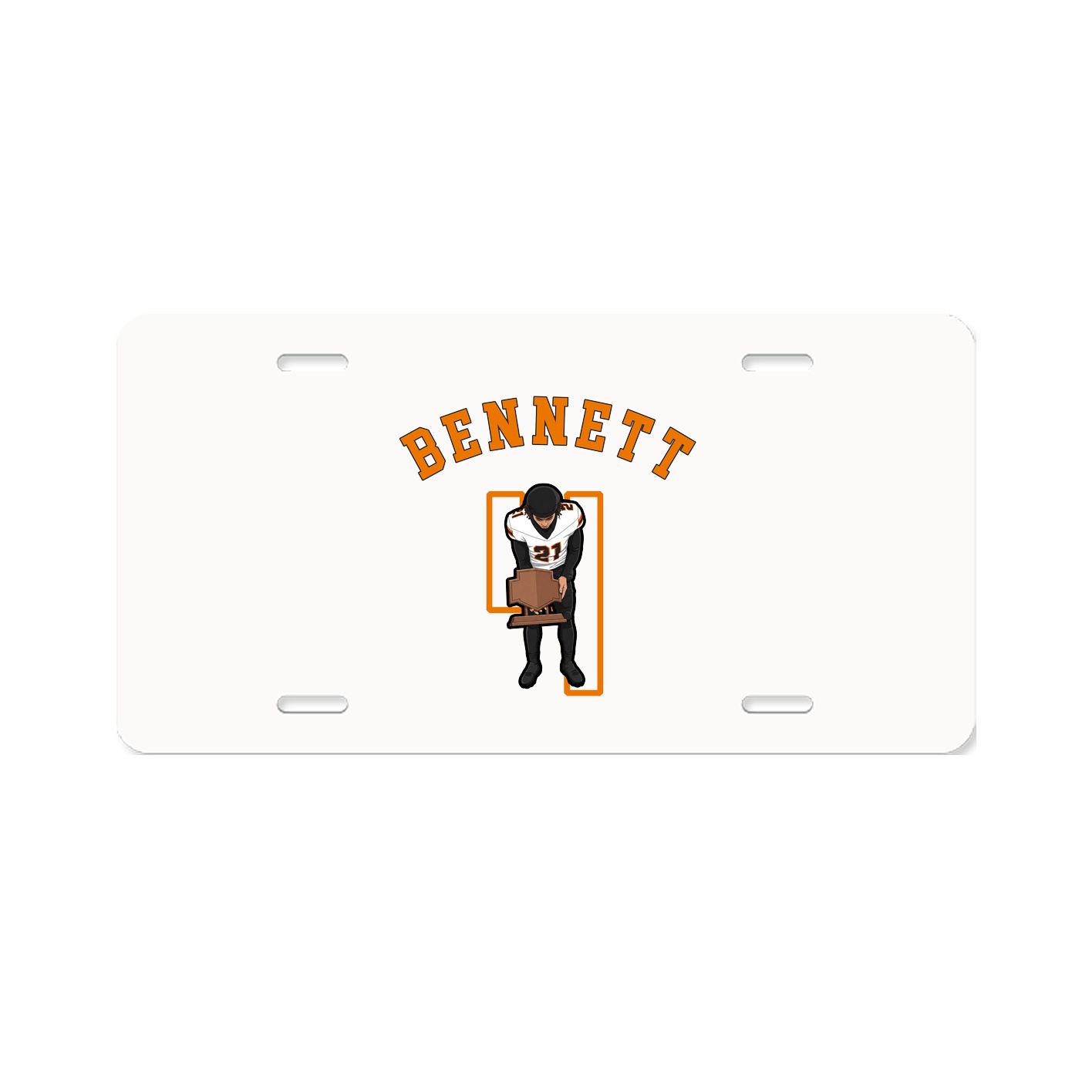 License Plate — Shirsey Arch in Classic