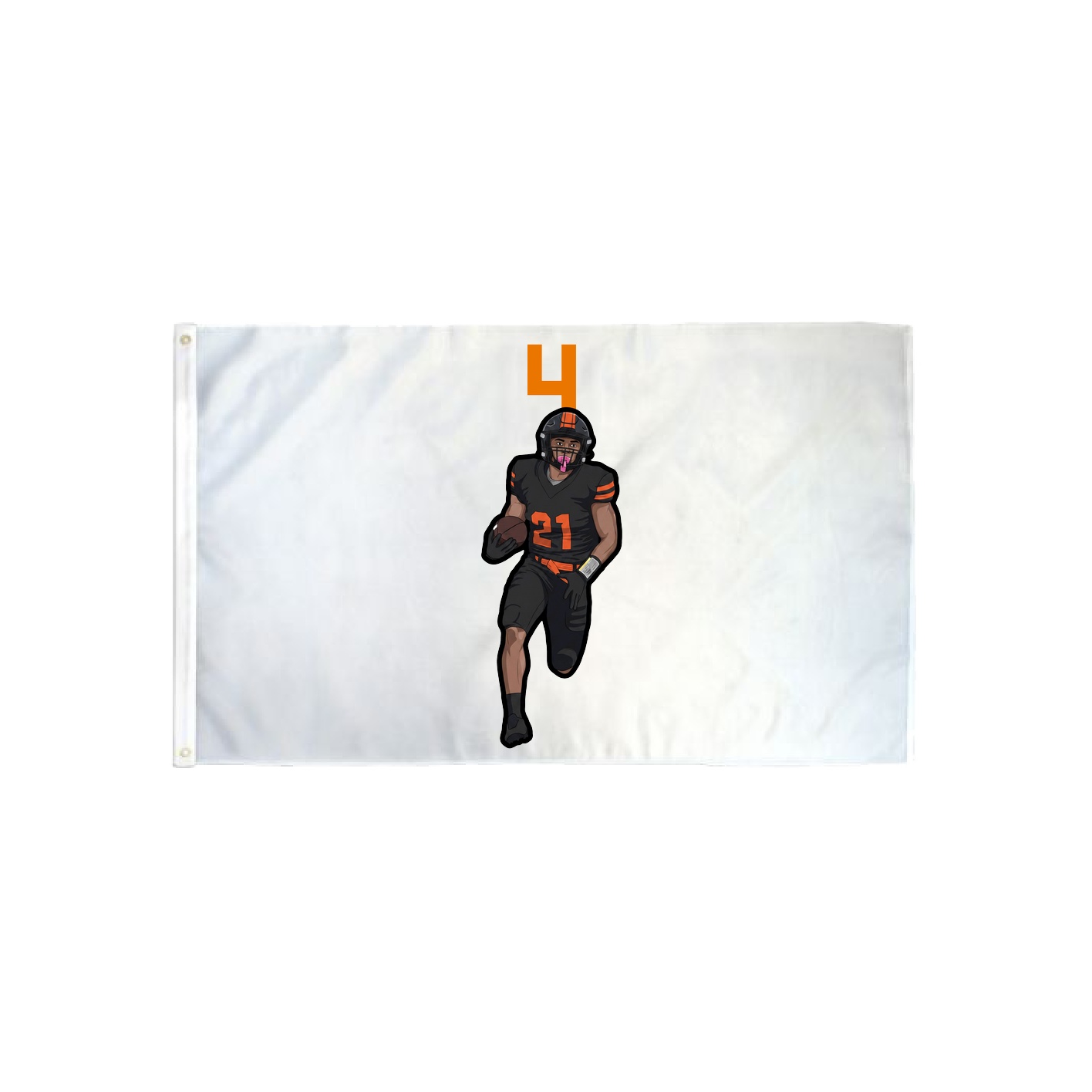 3x5 Flag — Number Top in Classic