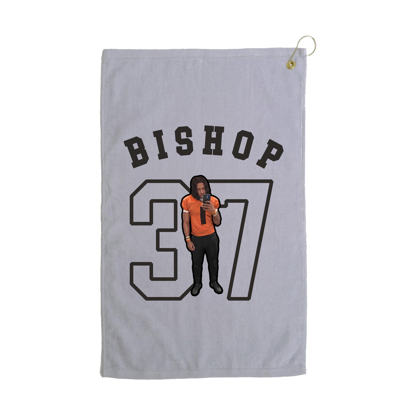 Golf Towel — Shirsey Arch in Grey