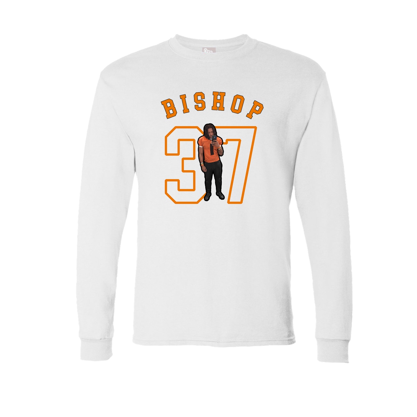 Long Sleeve Tee — Shirsey Arch in White