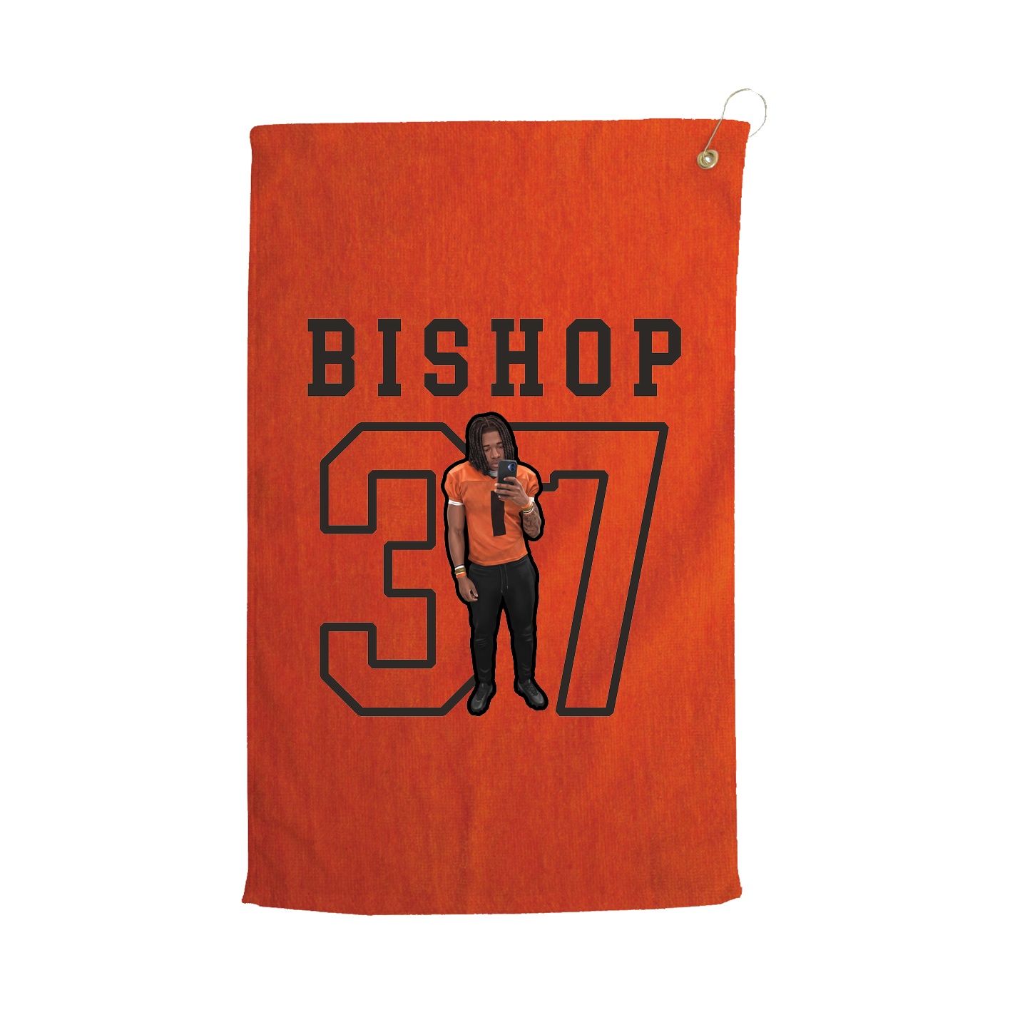 Golf Towel — Shirsey in Orange