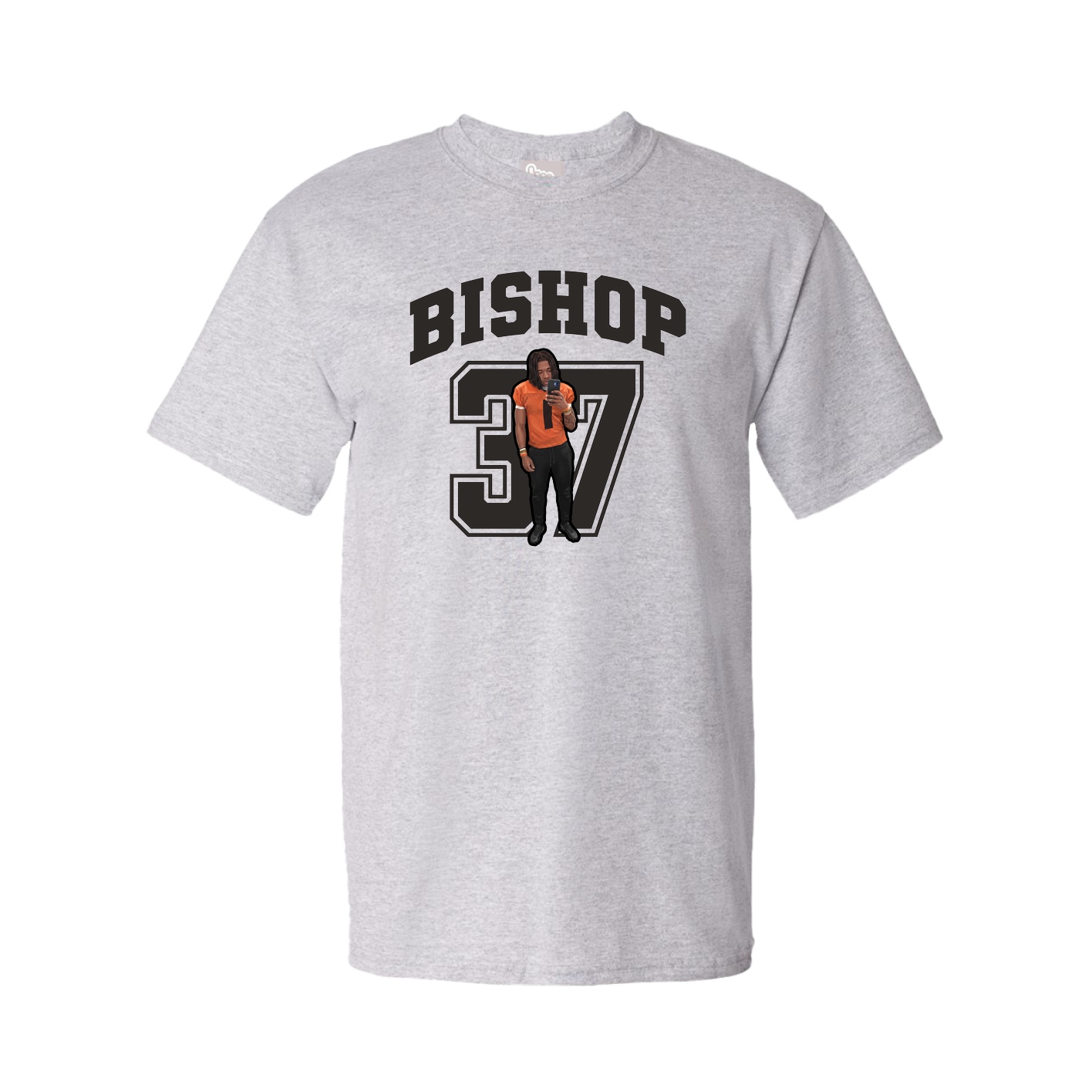 Tee — Number in Grey