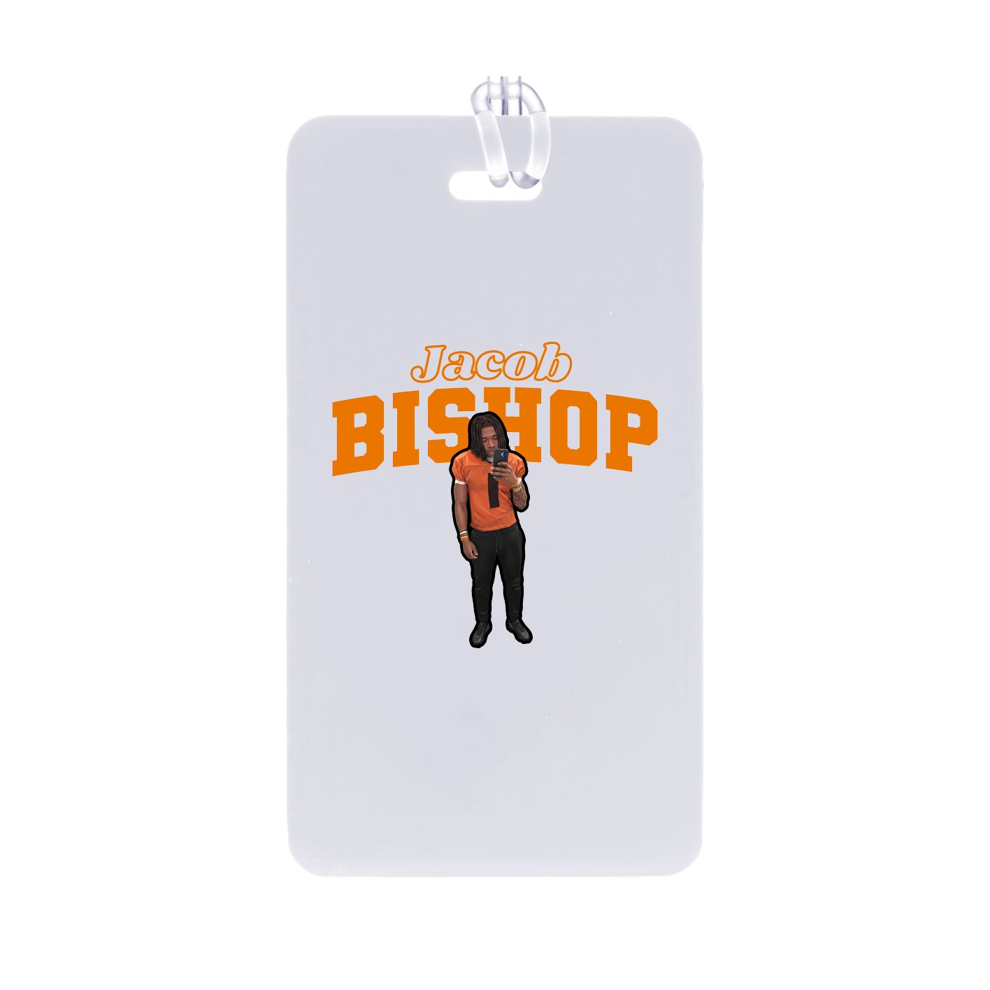 Bag Tag — Name Arch in Classic