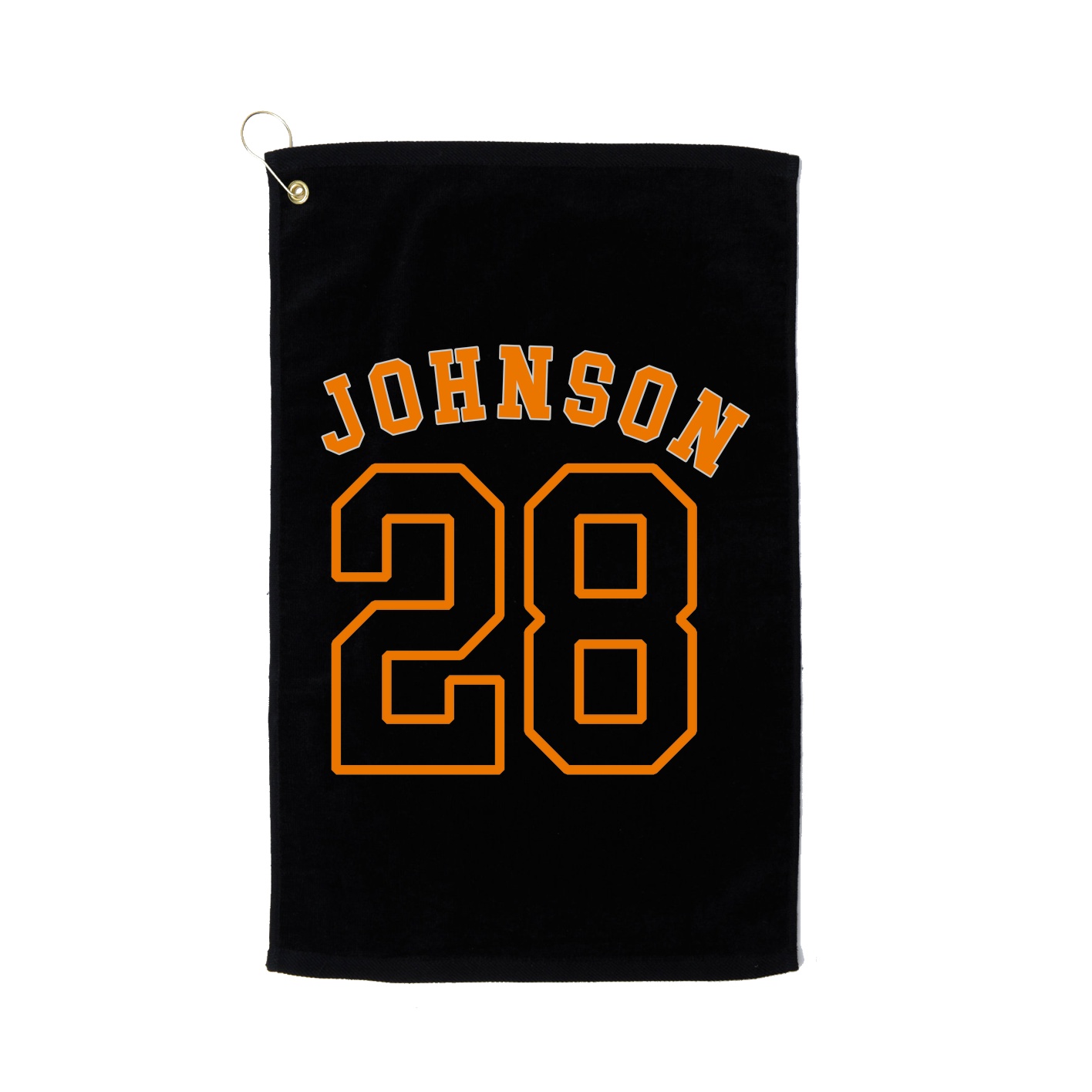 Golf Towel — Shirsey Arch in Black
