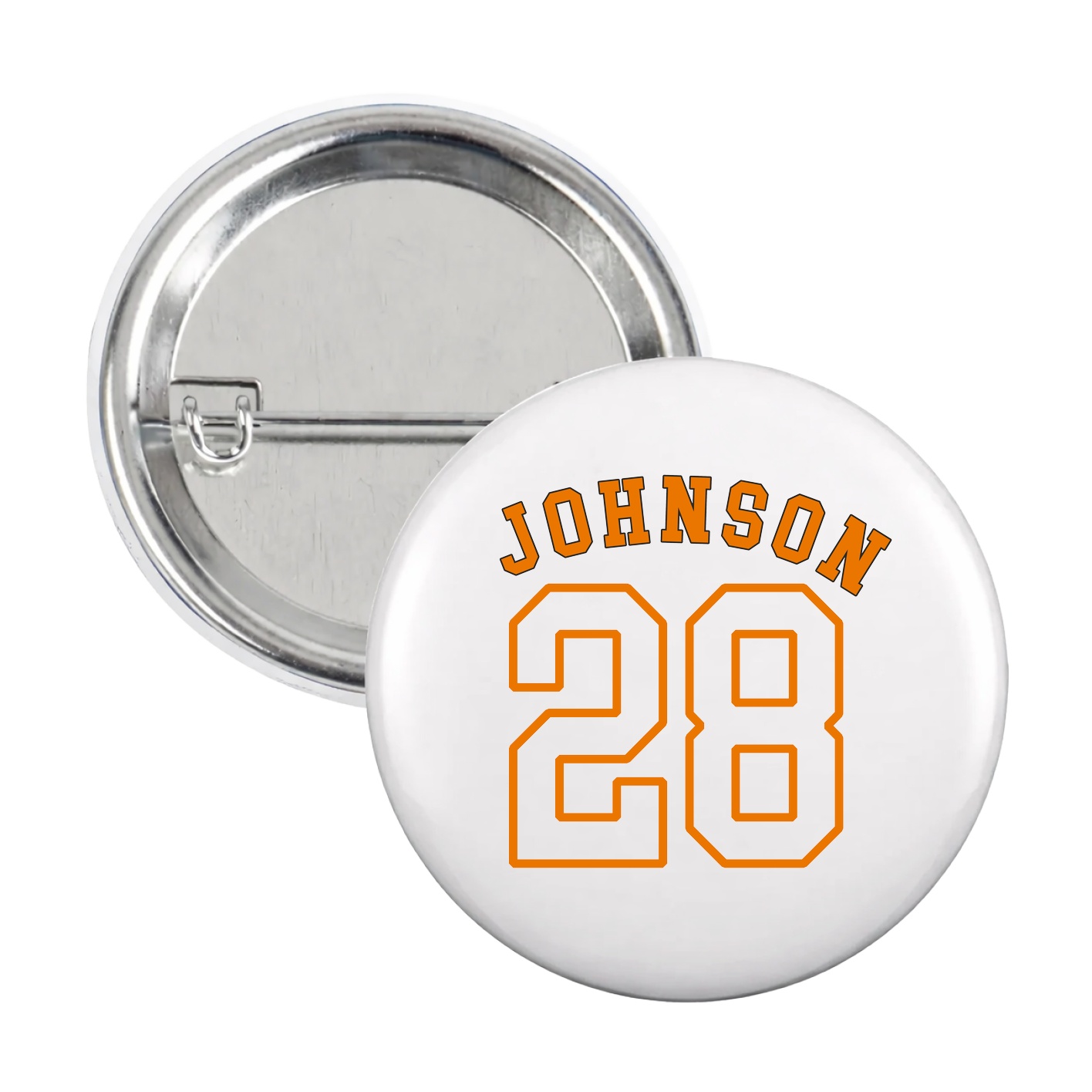 Game Day Button — Shirsey Arch in White