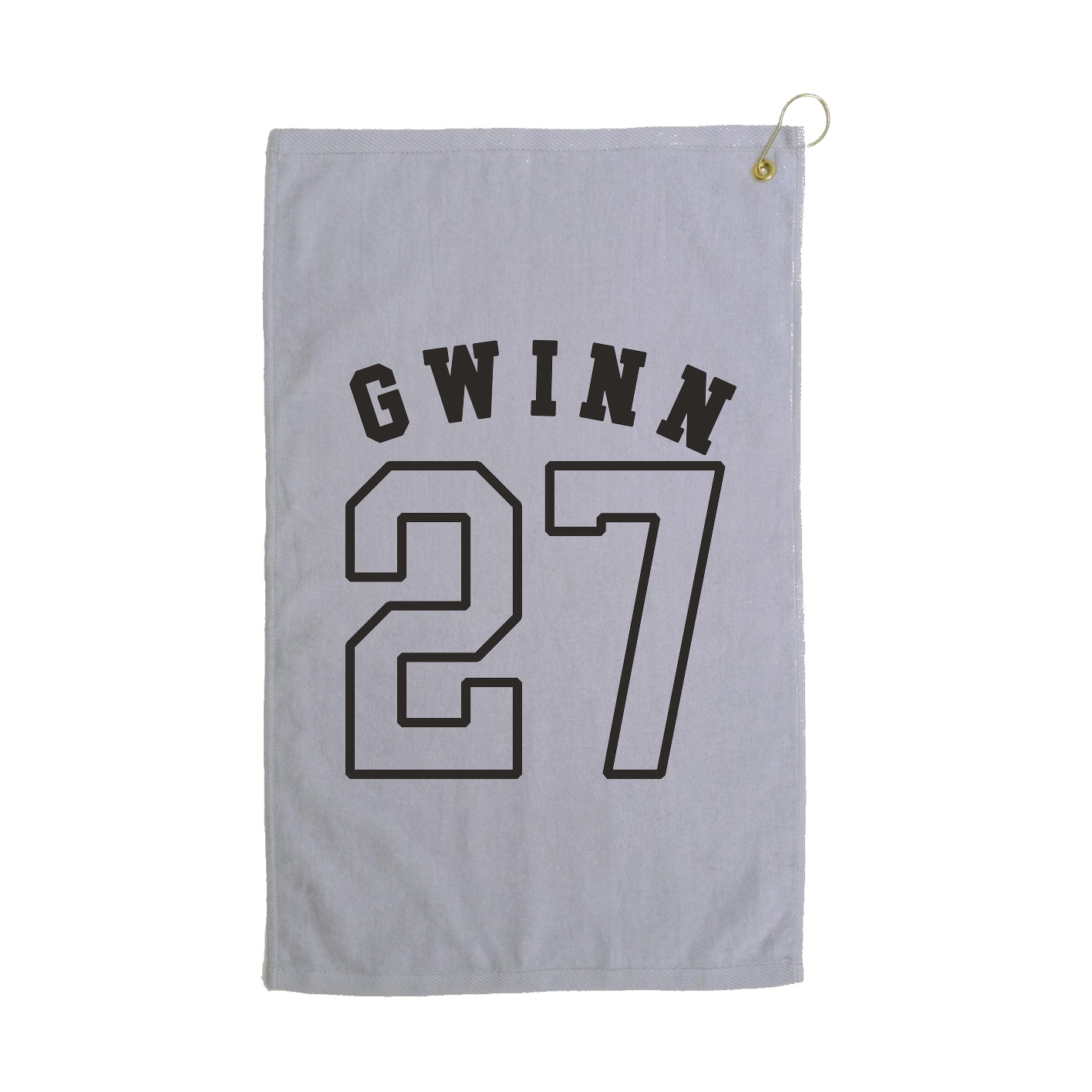 Golf Towel — Shirsey Arch in Grey