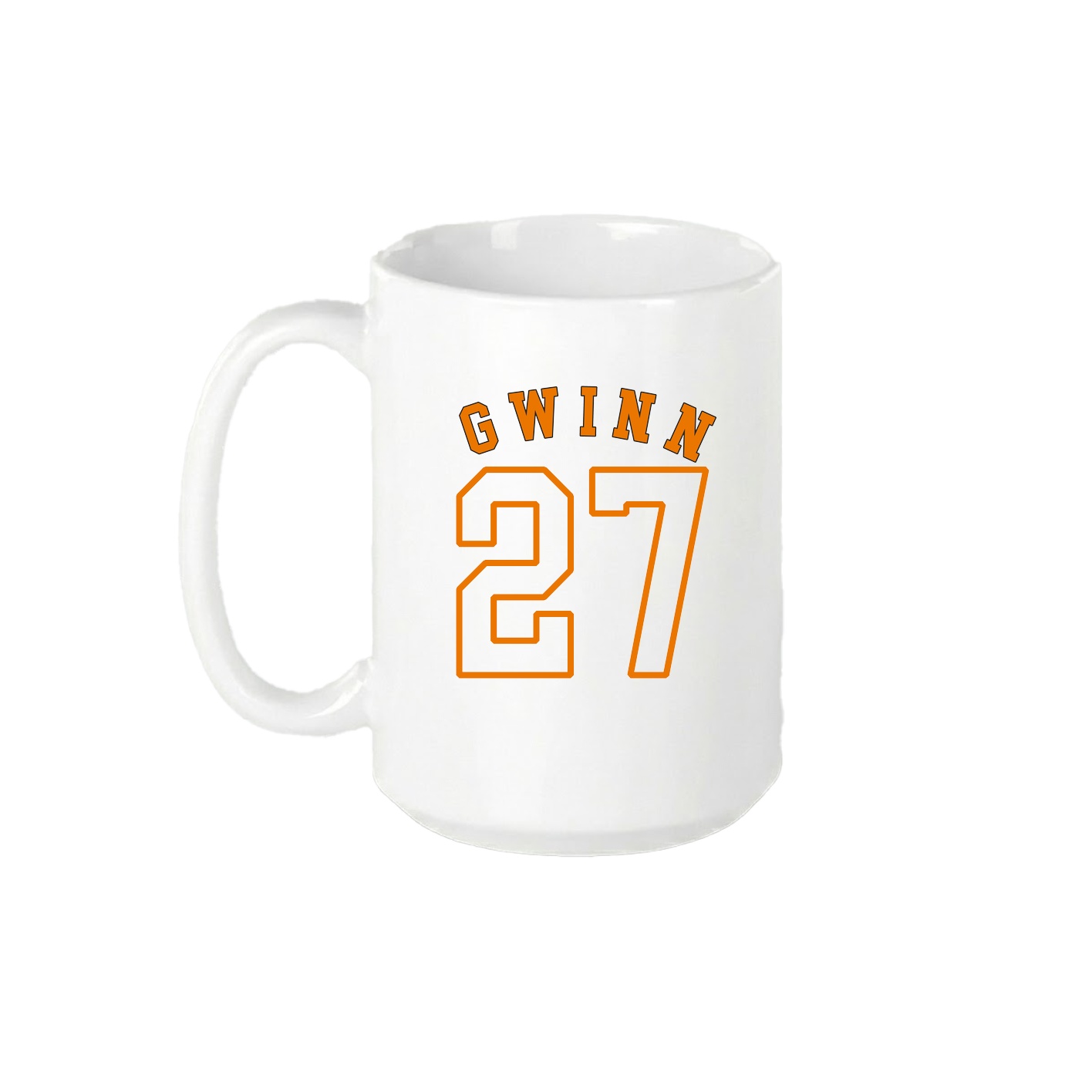 15oz Coffee Mug — Shirsey Arch in White