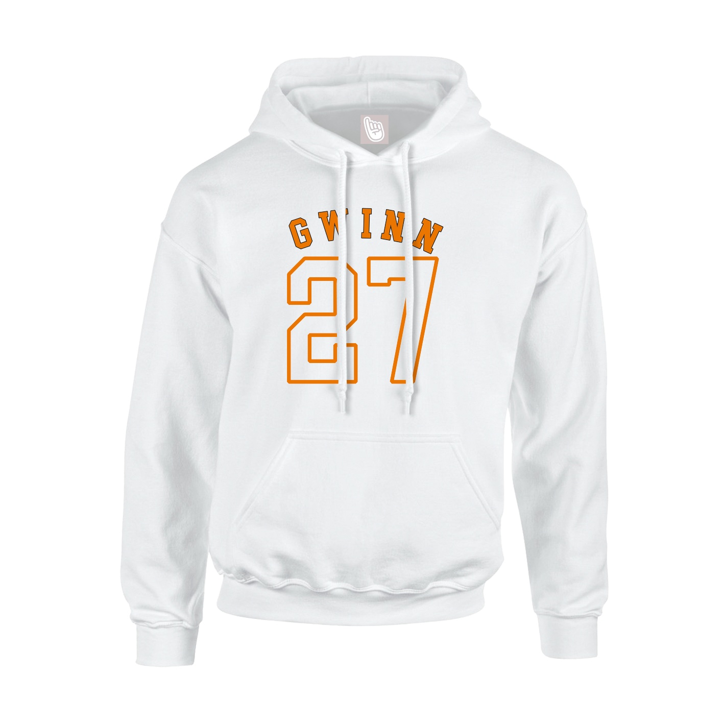 Hoodie — Shirsey Arch in White