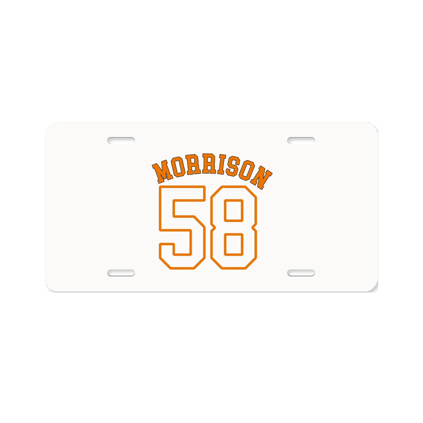 License Plate — Shirsey Arch in Classic