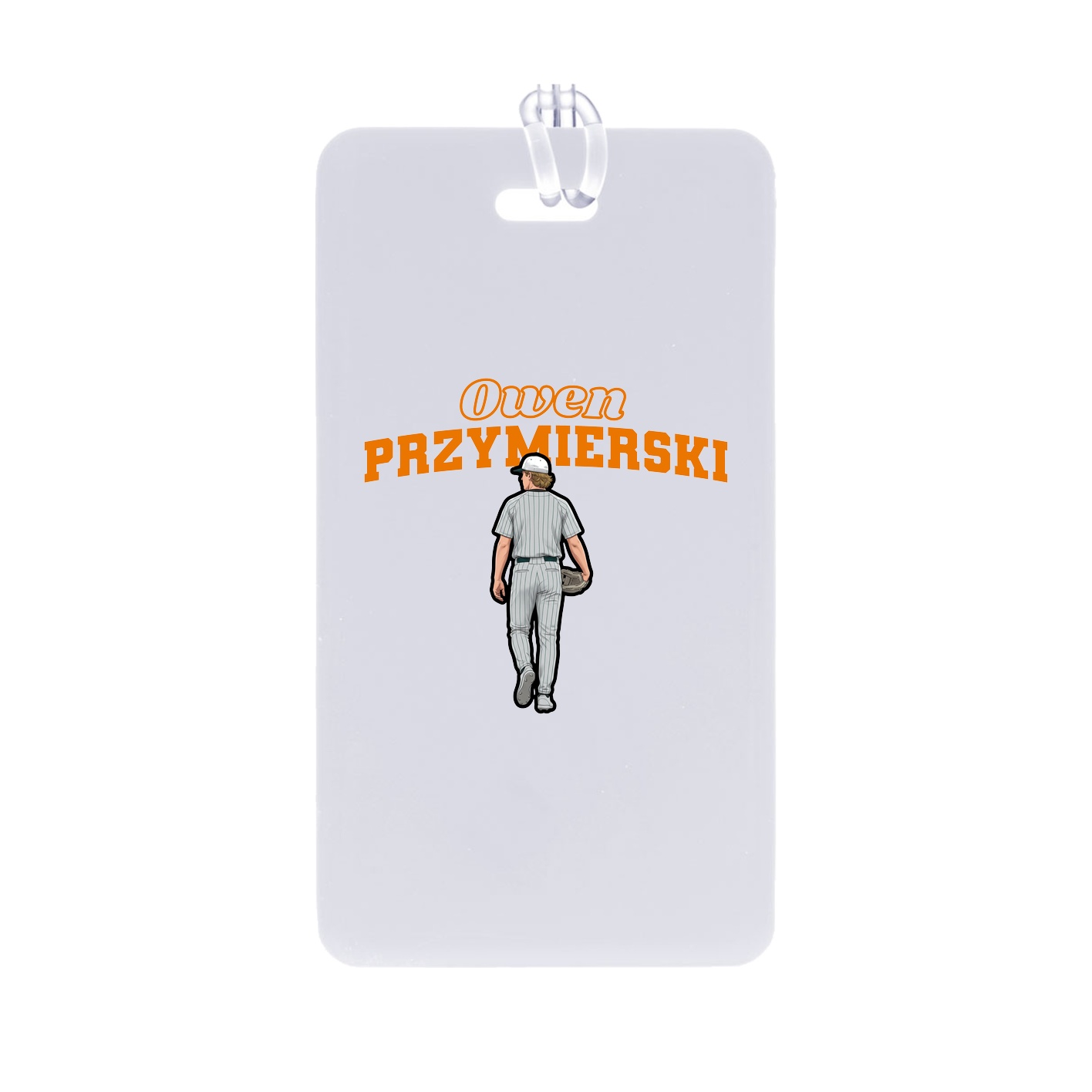 Bag Tag — Name Arch in Classic